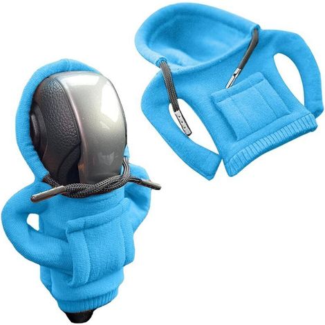 Schaltknauf Mit Haube, Lustige Auto-schaltknauf-dekoration (blau) - Crezuo