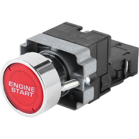 12v 10a Anlasser-zündschalter Mit Led-druckknopf, Fahrzeugmodifikation, Ein-tasten-start - Crezuo