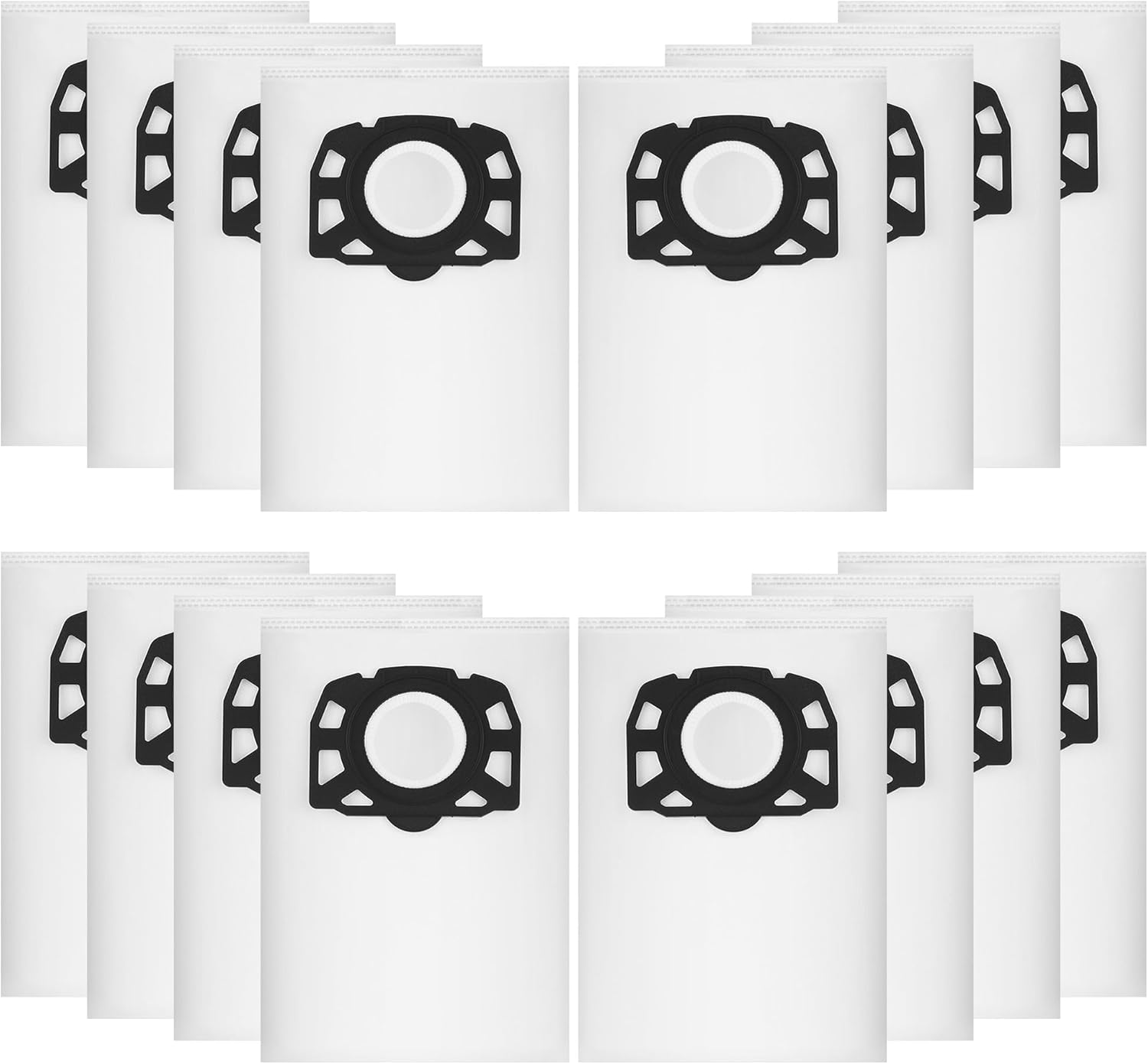Passend Für Kärcher Wd4, Wd5, Wd6, Wd5 P, Wd6 P, Mv4, Mv5 Und Mv6 (16 Stück), Vliesfilterbeutel 487, Filterbeutel Für Nass- Und Trockensauger, Artikelnummer: 2.863-006.0