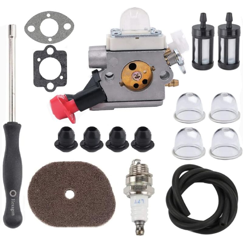 Universalvergaser Für Freischneider Modell C1m-s267a Mit Integriertem Luftfilter, Kompatibel Mit Fs40 Bis Fs70, Km56, Fc70, Ht56 -ulisem