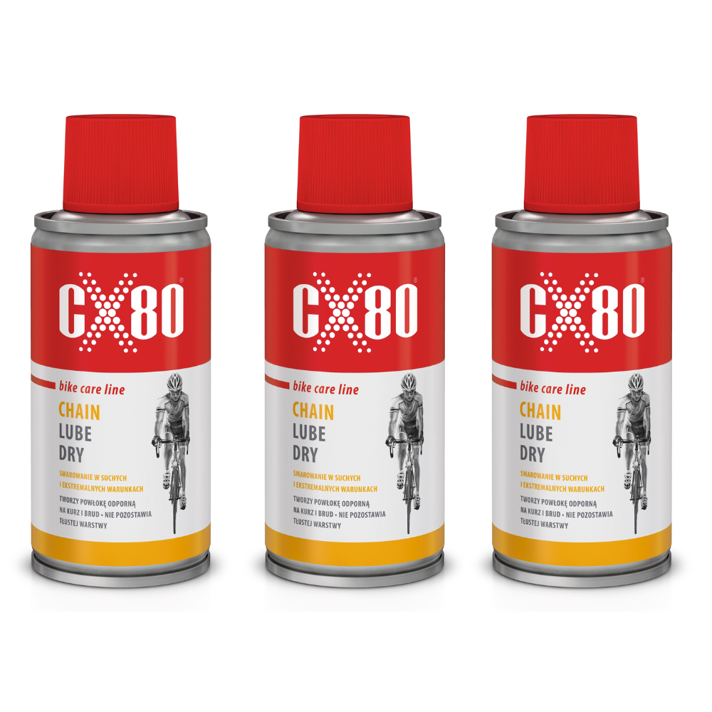Cx80 Fahrradkettenöl Trockenspray Für Fahrradketten 150 Ml X 3