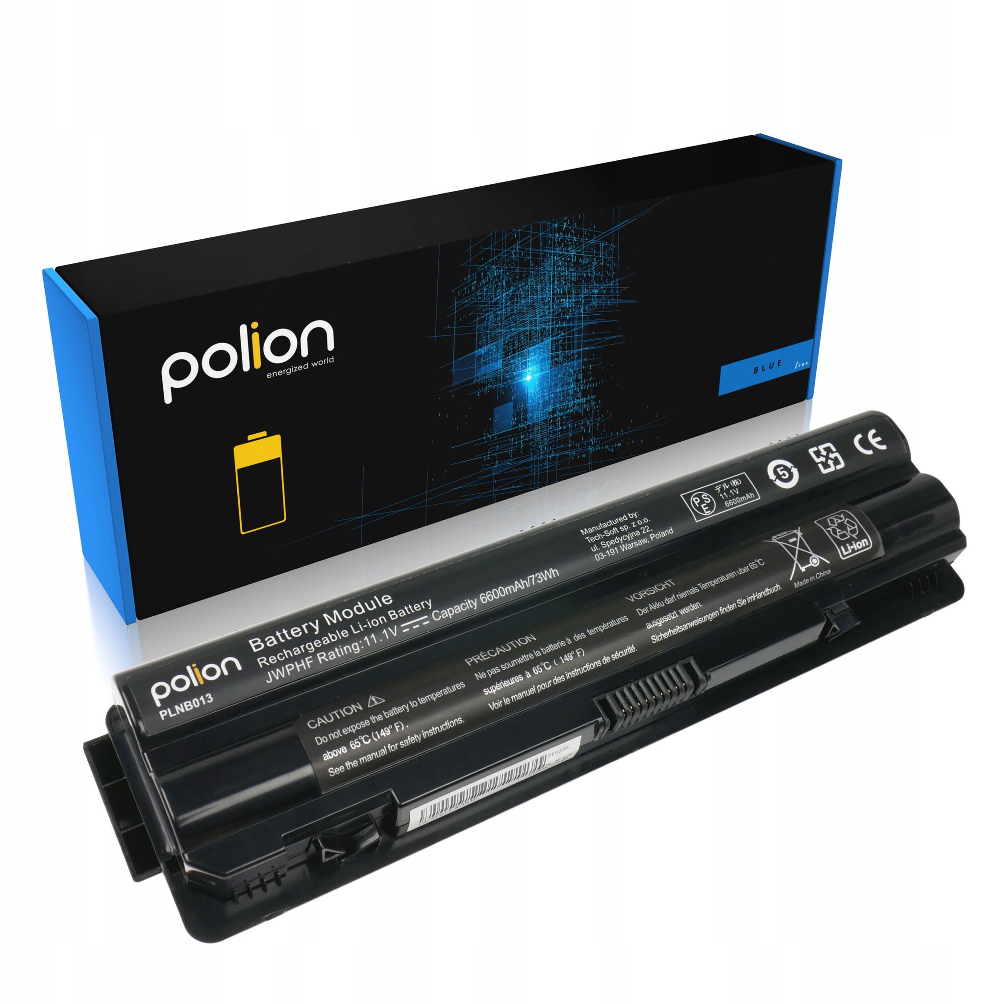Laptop-akku Dell Jwphf Xps L401x L402x L501x L502x L701x 6600mah