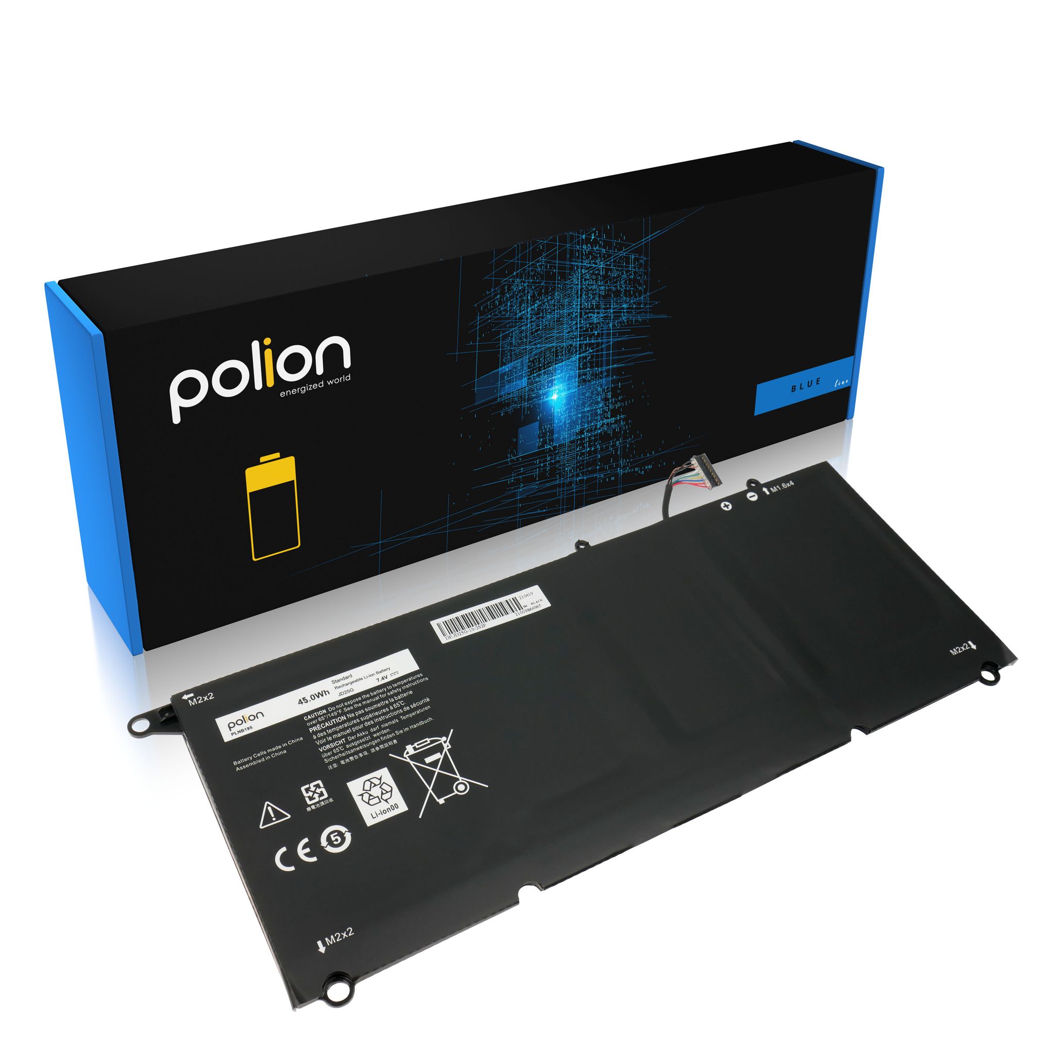 Laptop-akku Dell 90v7w Jd25g Xps 13 9343 9350 5400mah
