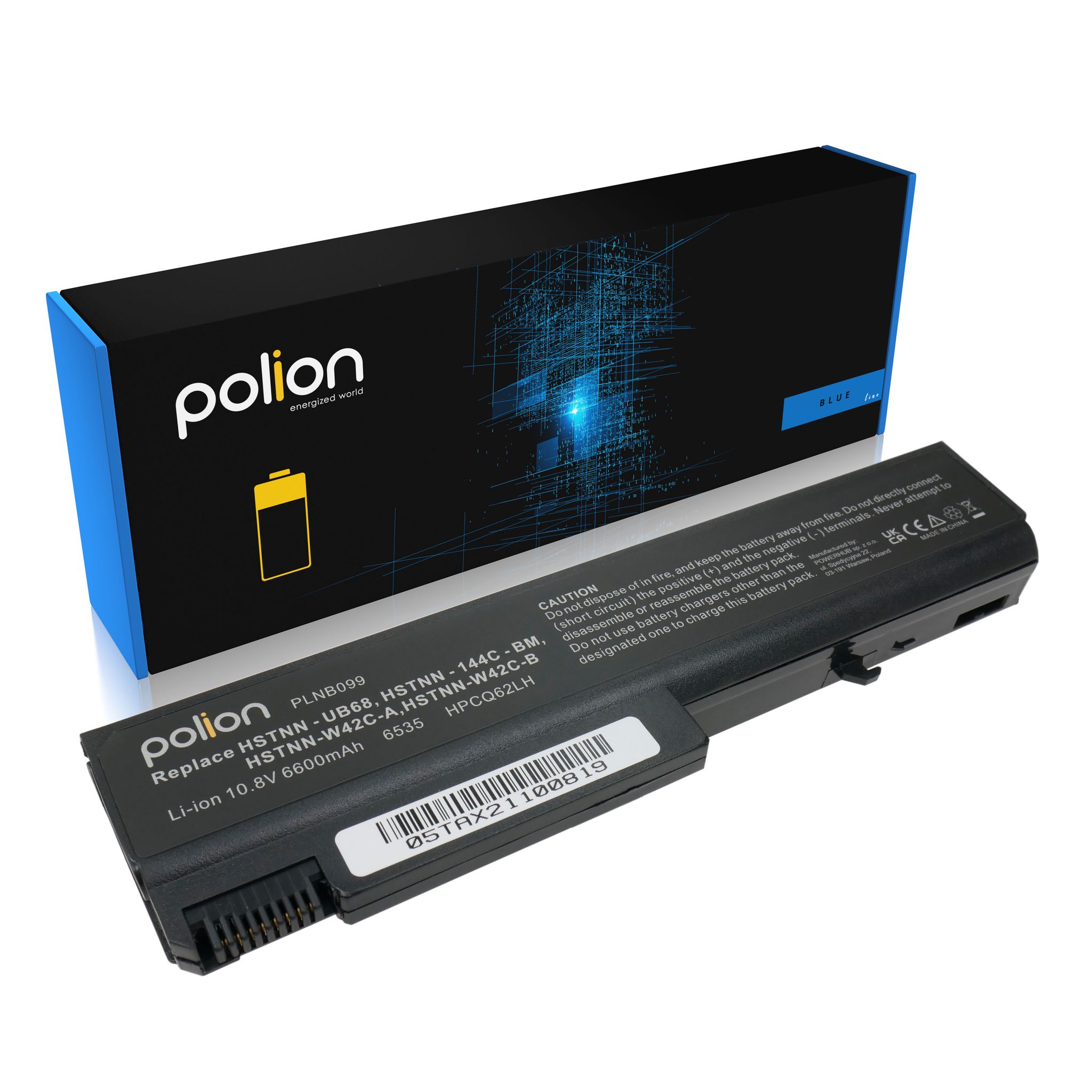 Akku Für Laptops Hp Hstnn-ub68 Elitebook 6900 6930 8400 8440p 6600 Mah