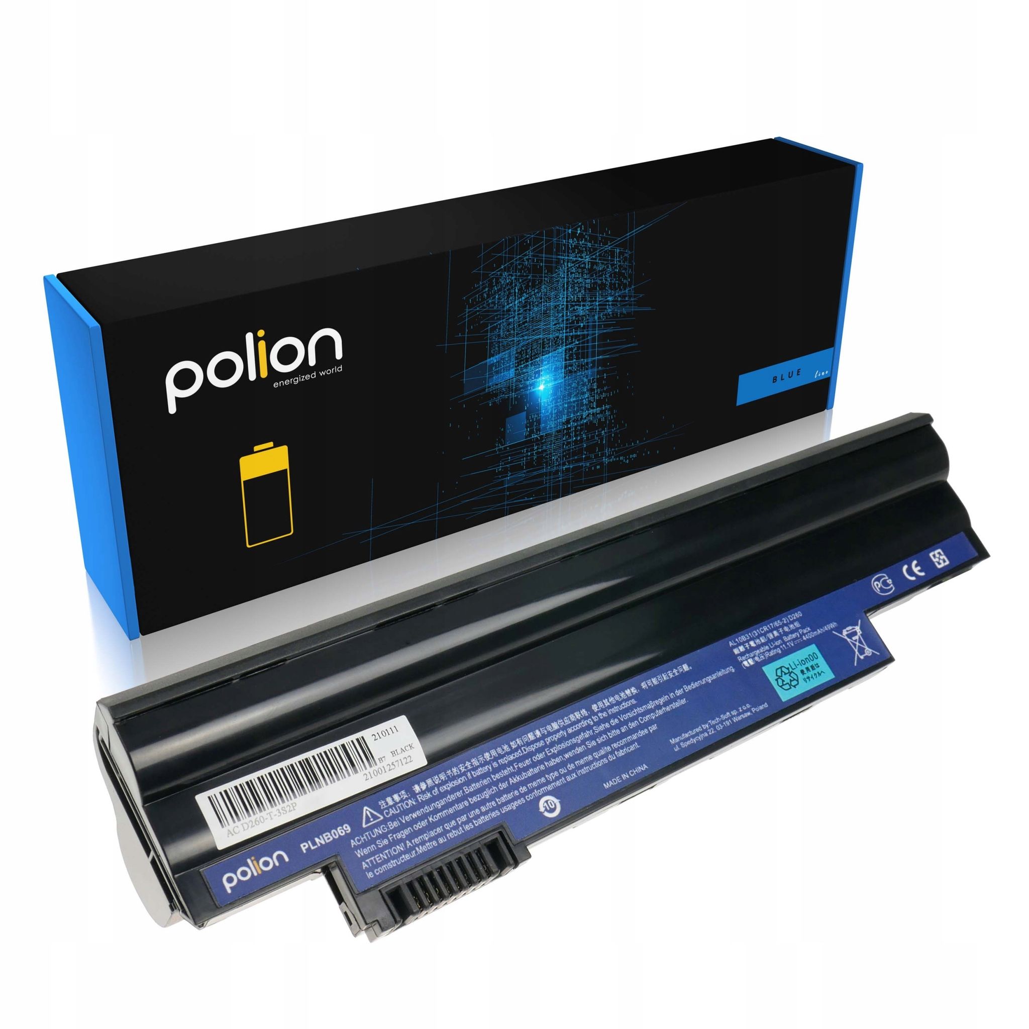 Laptop-akku Acer Al10a31 522 D255 D256 D257 D260 D270 722 4400 Mah