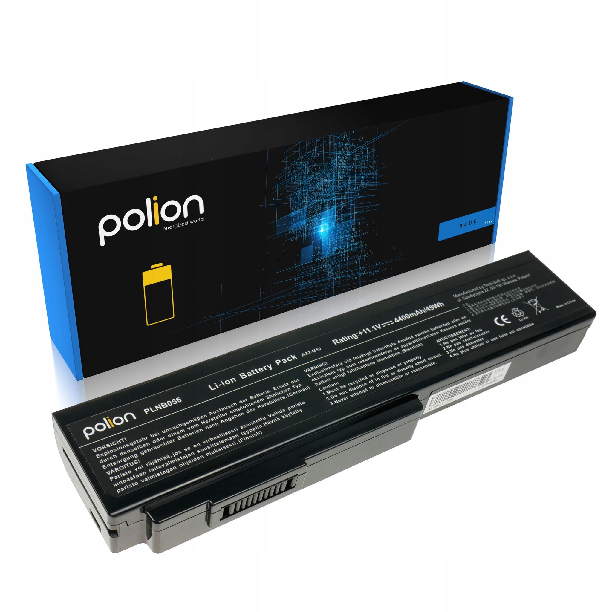 Asus A32-m50 G50 G51 G60 L50 M50 M60 N61jv N61vg 4400mah Laptop-akku