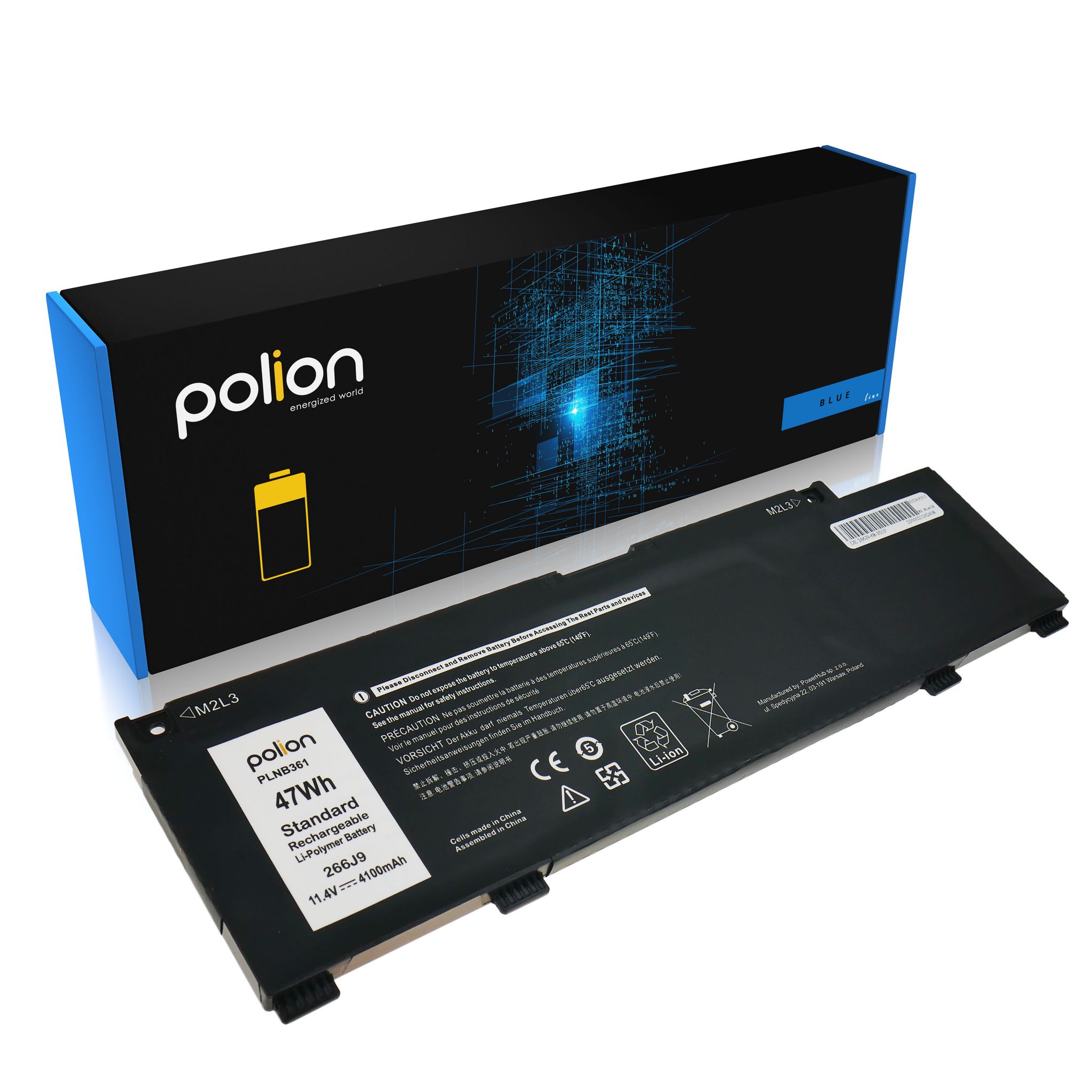 Laptop-akku Dell 266j9 G3 15 3590 3790 3779 G5 Inspiron 1545 4100mah