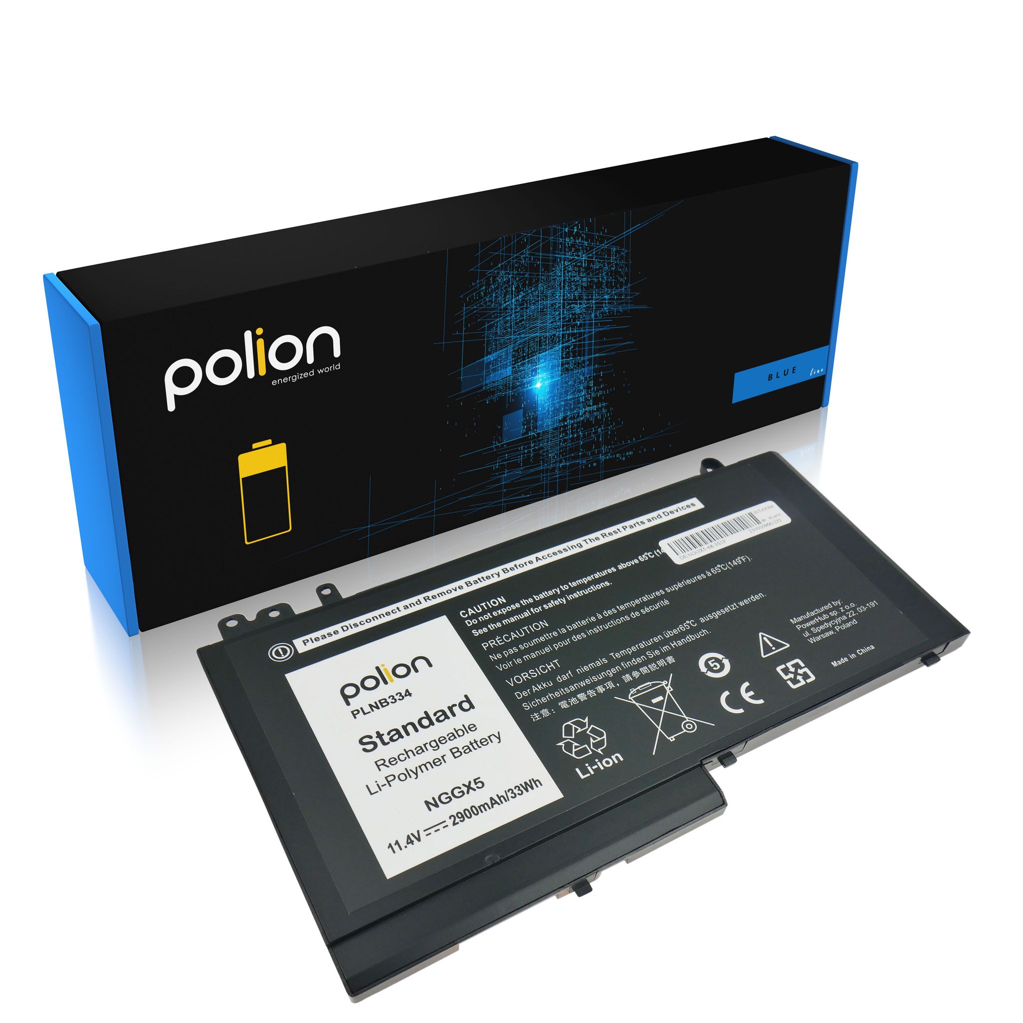 Akku Für Laptops Dell Nggx5 Latitude 12 E5270 E5470 2900 Mah