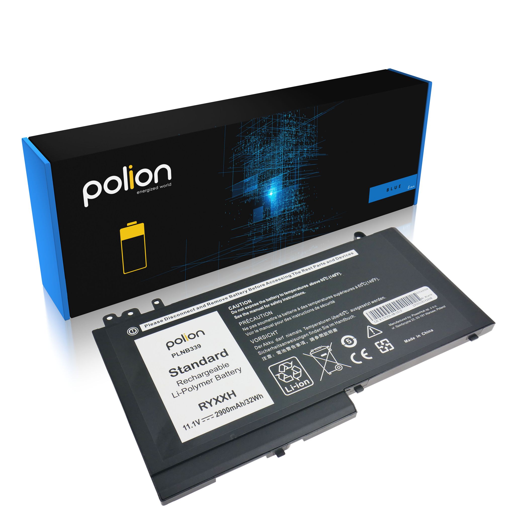 Laptop-akku Dell Ryxxh Latitude E5250 E5450 E5550 2900mah