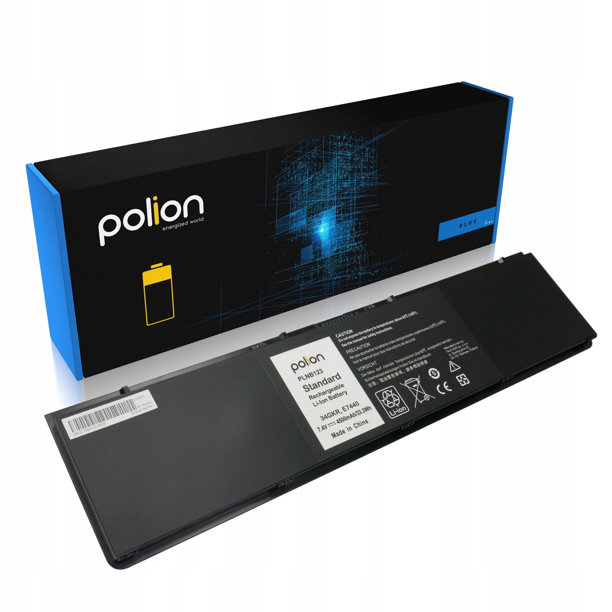 Laptop-akku Dell 34gkr Latitude E7440 E7450 4500mah