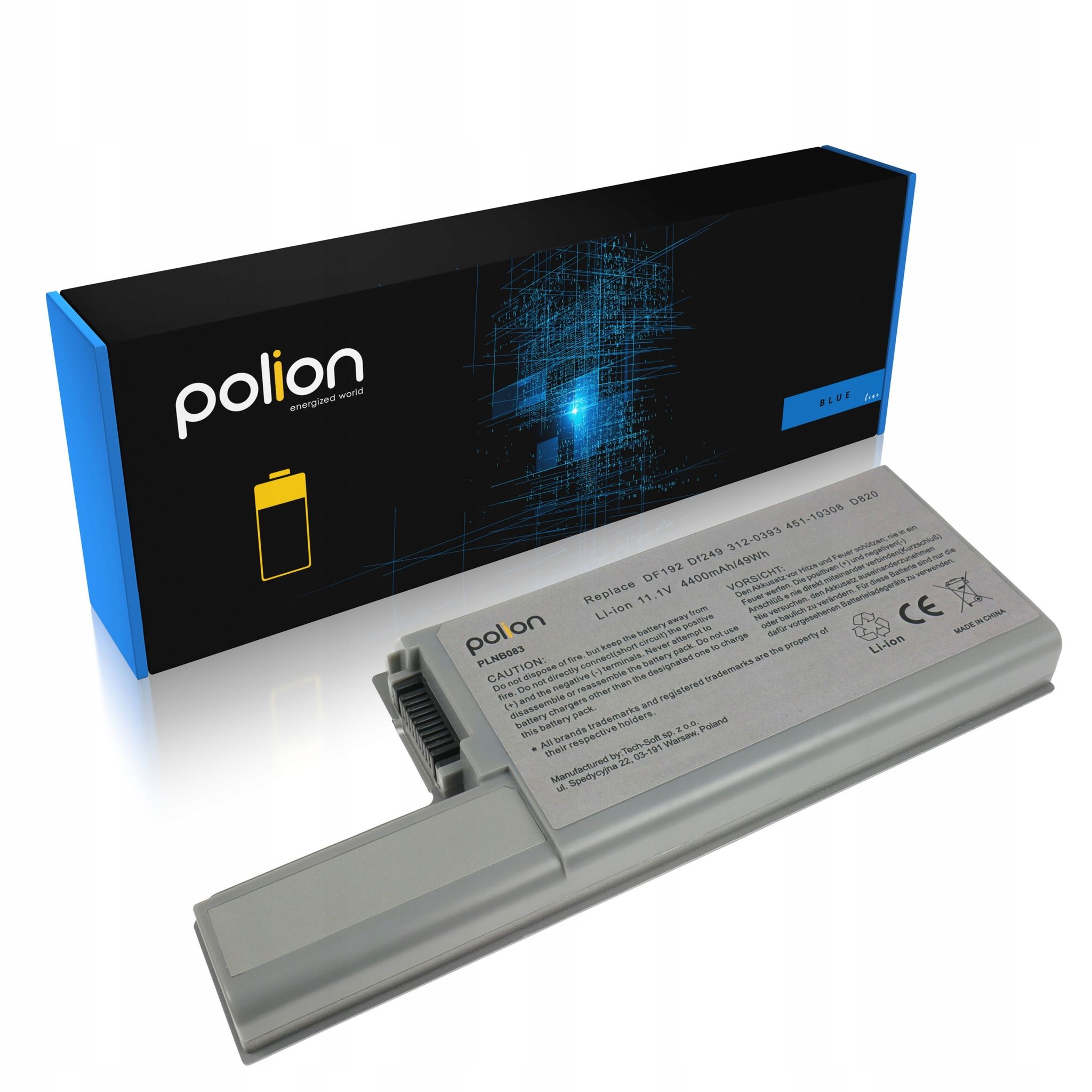 Laptop-akku Dell Latitude D531 D820 D830 Precision M4300 M65 4400mah