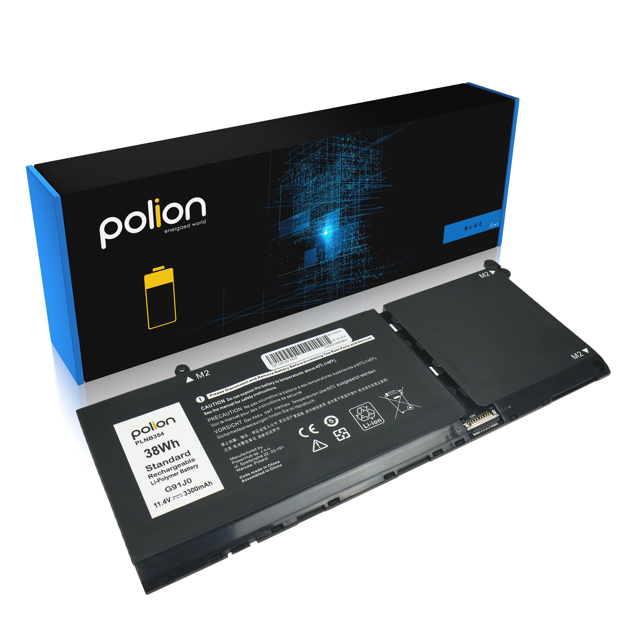 Laptop-akku Dell G91j0 Latitude 3320 3420 Inspiron 15 3511 3300mah