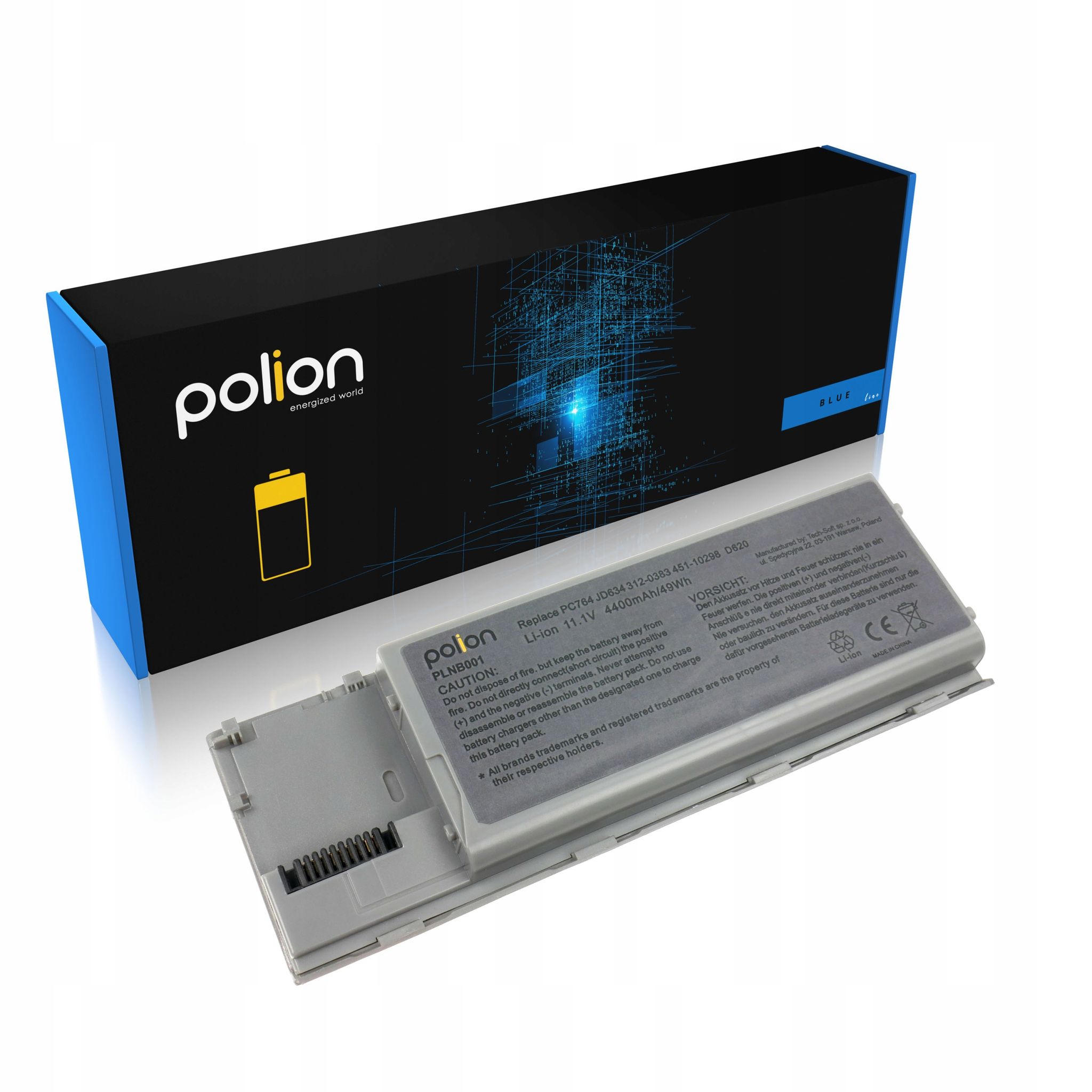 Laptop-akku Dell Pc764 Latitude D620 D630 Precision M2300 4400mah