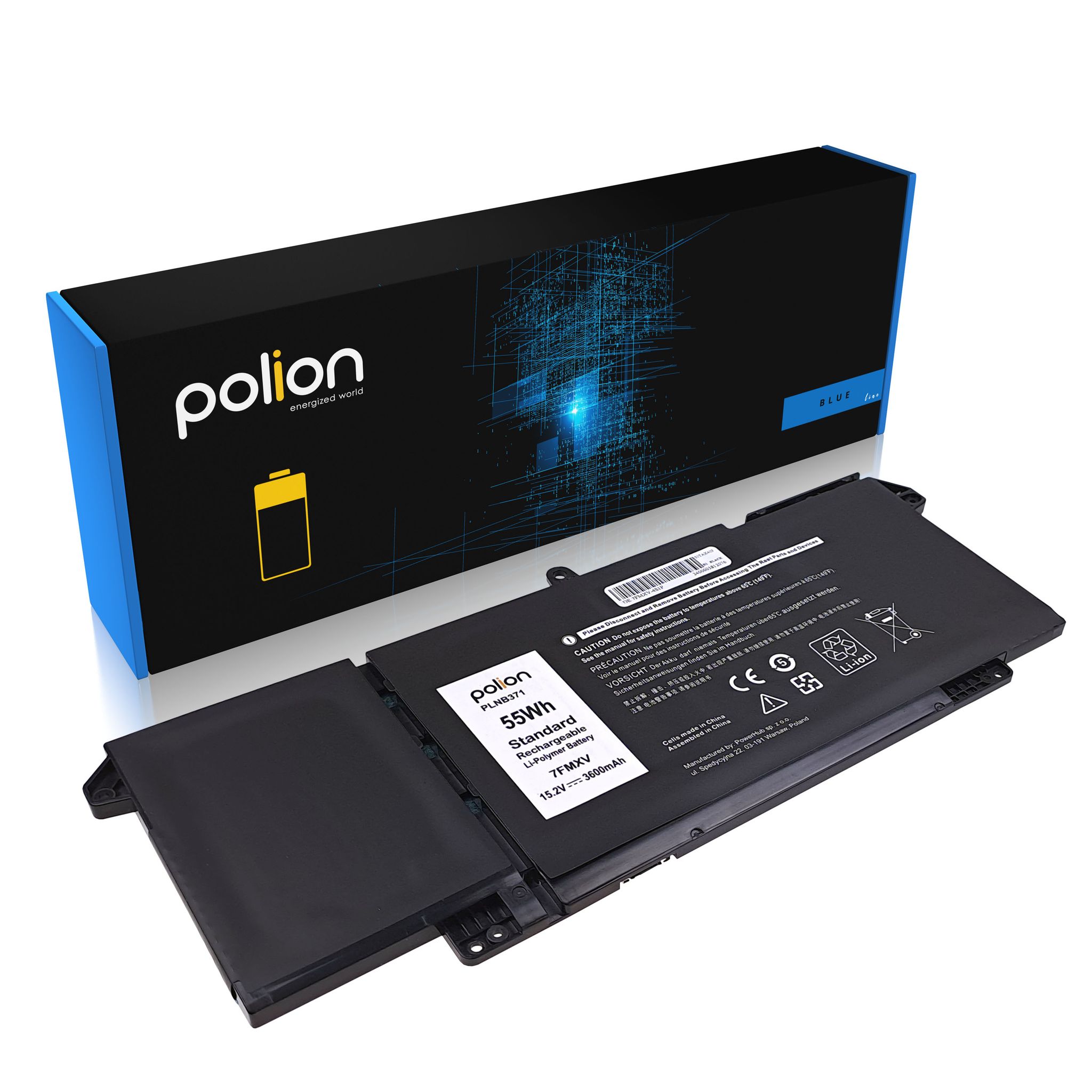 Dell 7fmxv 9jm71 Latitude 5320 7320 7420 7520 3600mah Laptop-akku