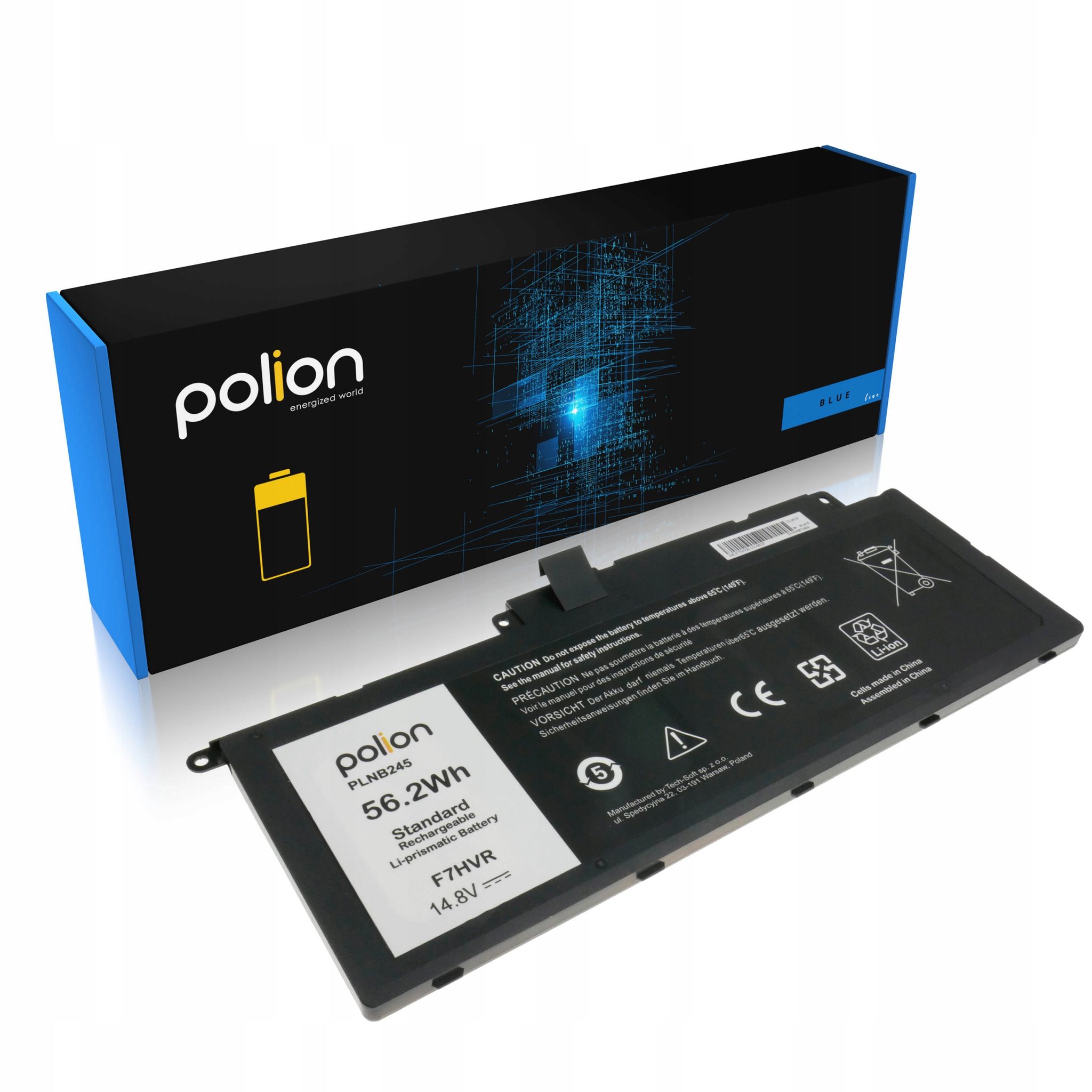 Laptop-akku Dell F7hvr Inspiron 7537 17 7737 7746 3800mah