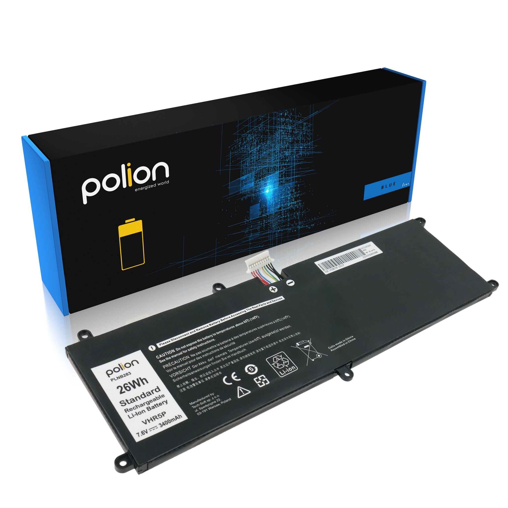 Laptop-akku Dell Vhr5p Latitude 11 5175 5179 3400mah