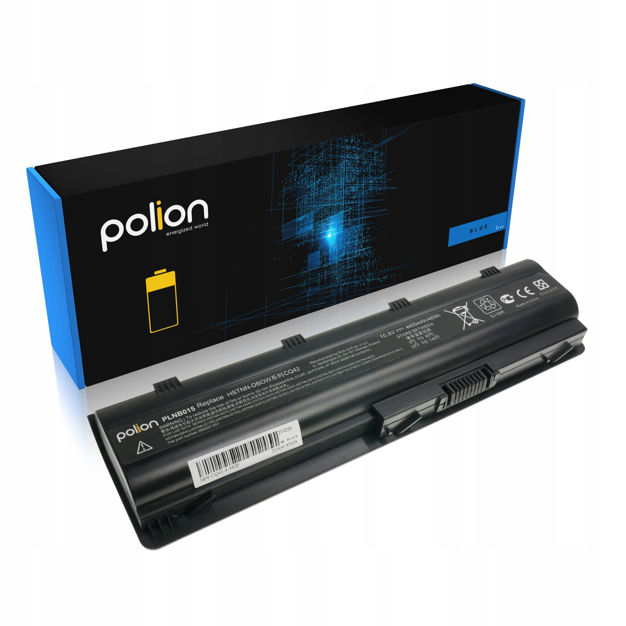 Laptop-akku Für Hp Mu06 635 650 655 Envy 17 Pavilion Dm4 Dv5 Dv6 4400 Mah