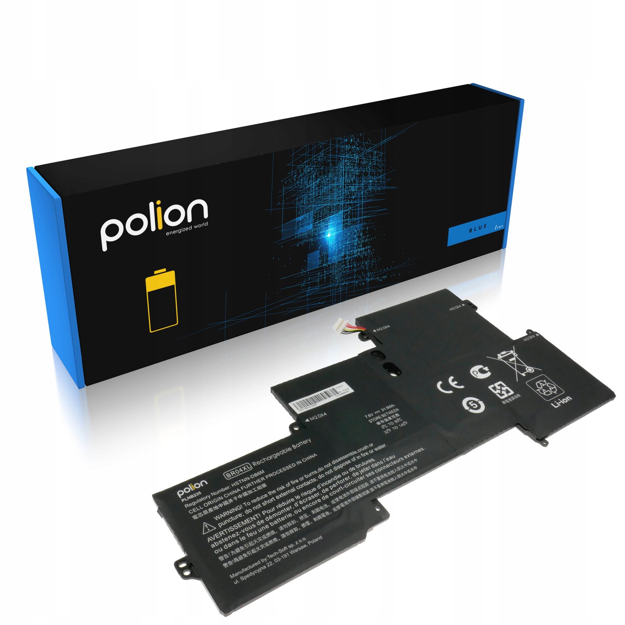 Akku Für Laptops Hp Br04xl Elitebook Folio 1020 G1 4200 Mah