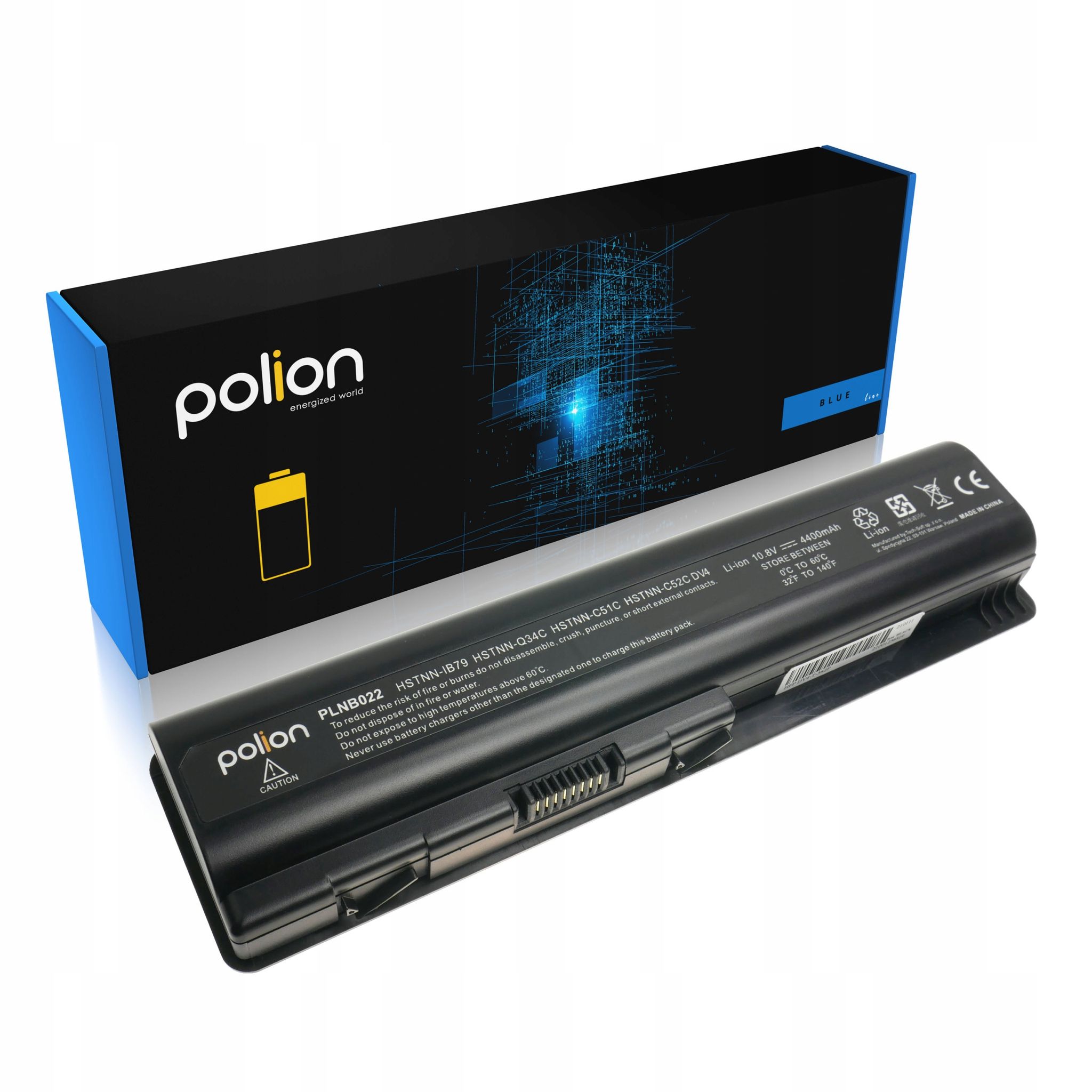 Hp Laptop-akku Ev06 G50 G60 G61 G70 Hdx Pavilion Dv4 Dv5 4400mah