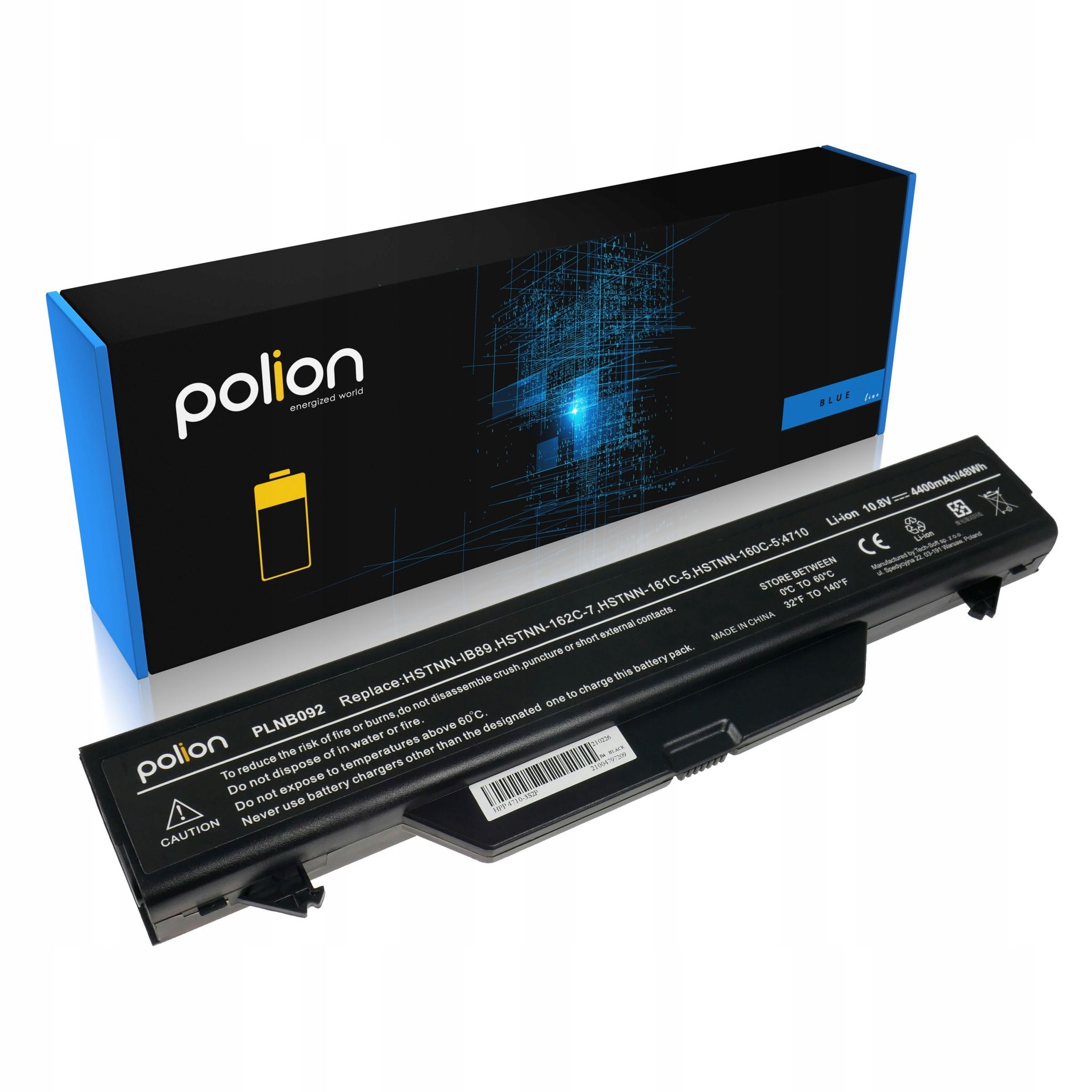 Hp Zz08 Probook 4510s 4511s 4515s 4710s 4720s Laptop-akku 4400 Mah