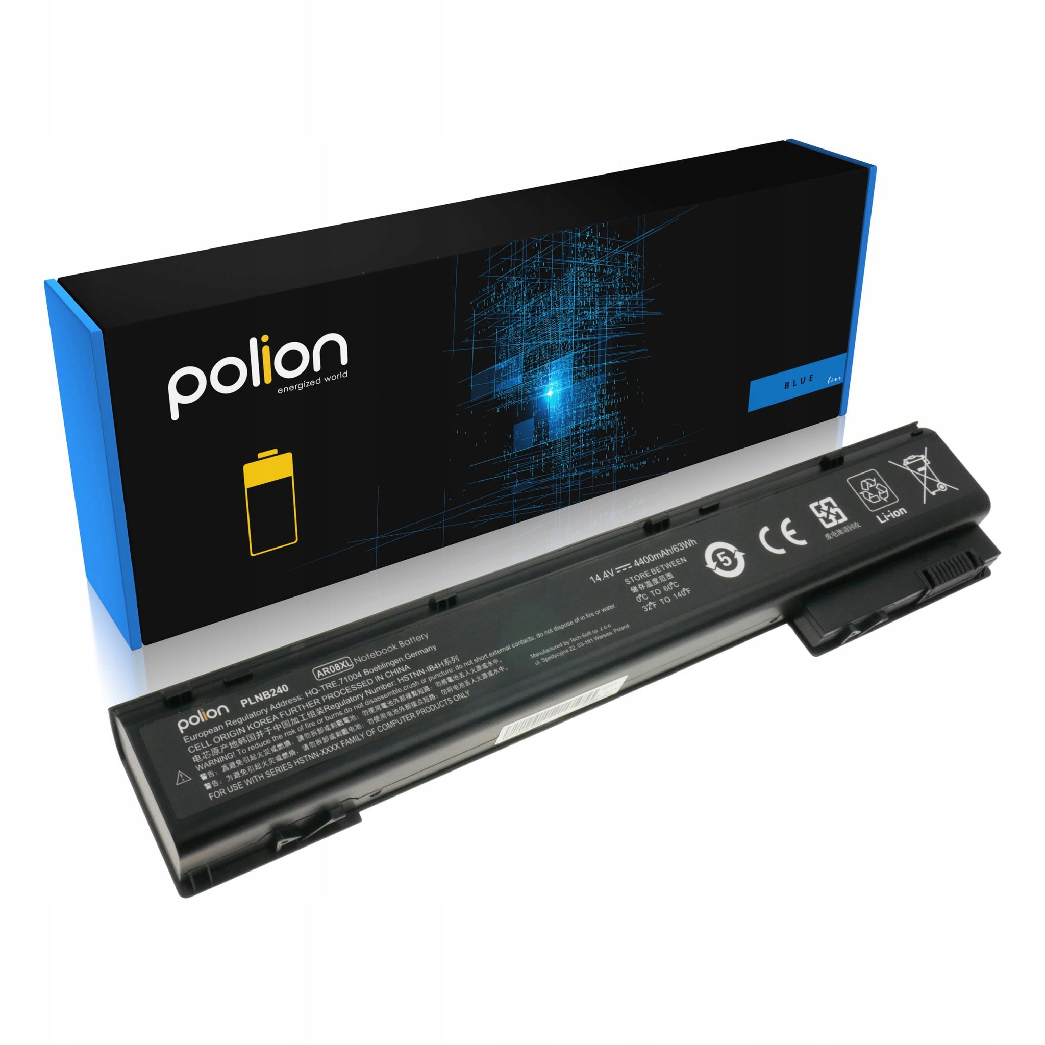 Hp Laptop-akku Ar08 Ar08xl Zbook 15 G1 G2 17 G1 G2 4400mah