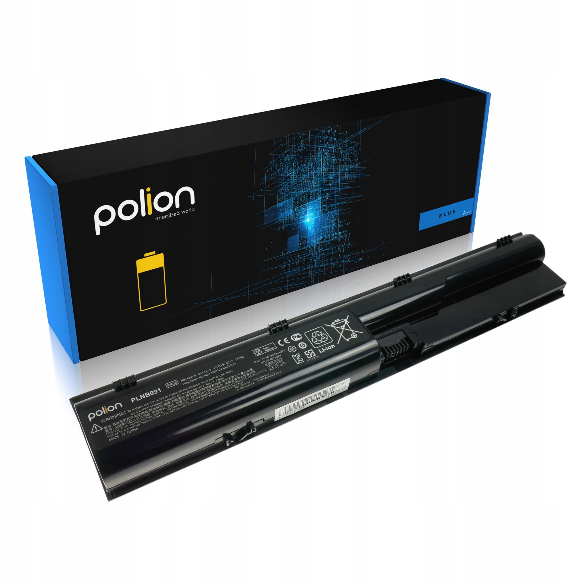 Hp Probook 4330s 4430s 4440s 4446s 4530s Laptop-akku Pr06 4400mah