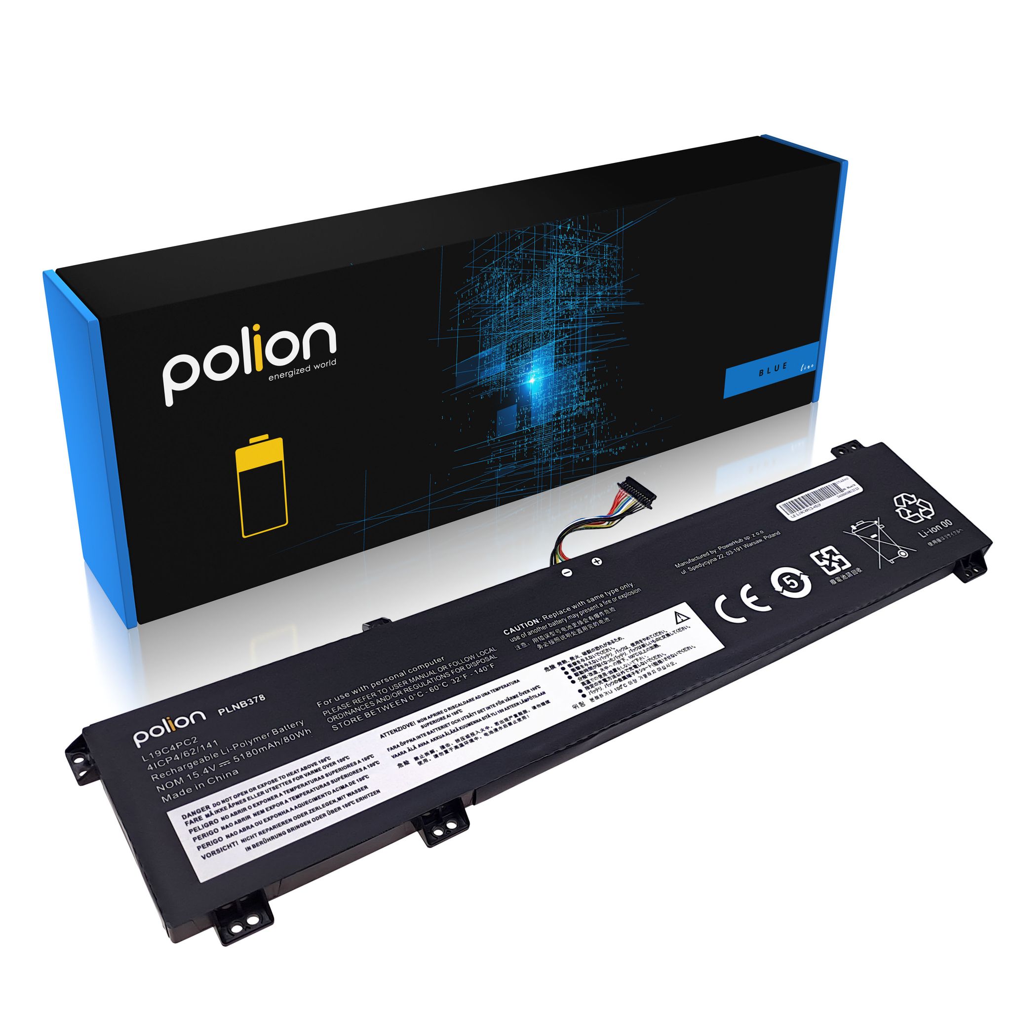 Laptop-akku Lenovo L19c4pc2 Legion 5 17imh05 17imh05h 5180mah