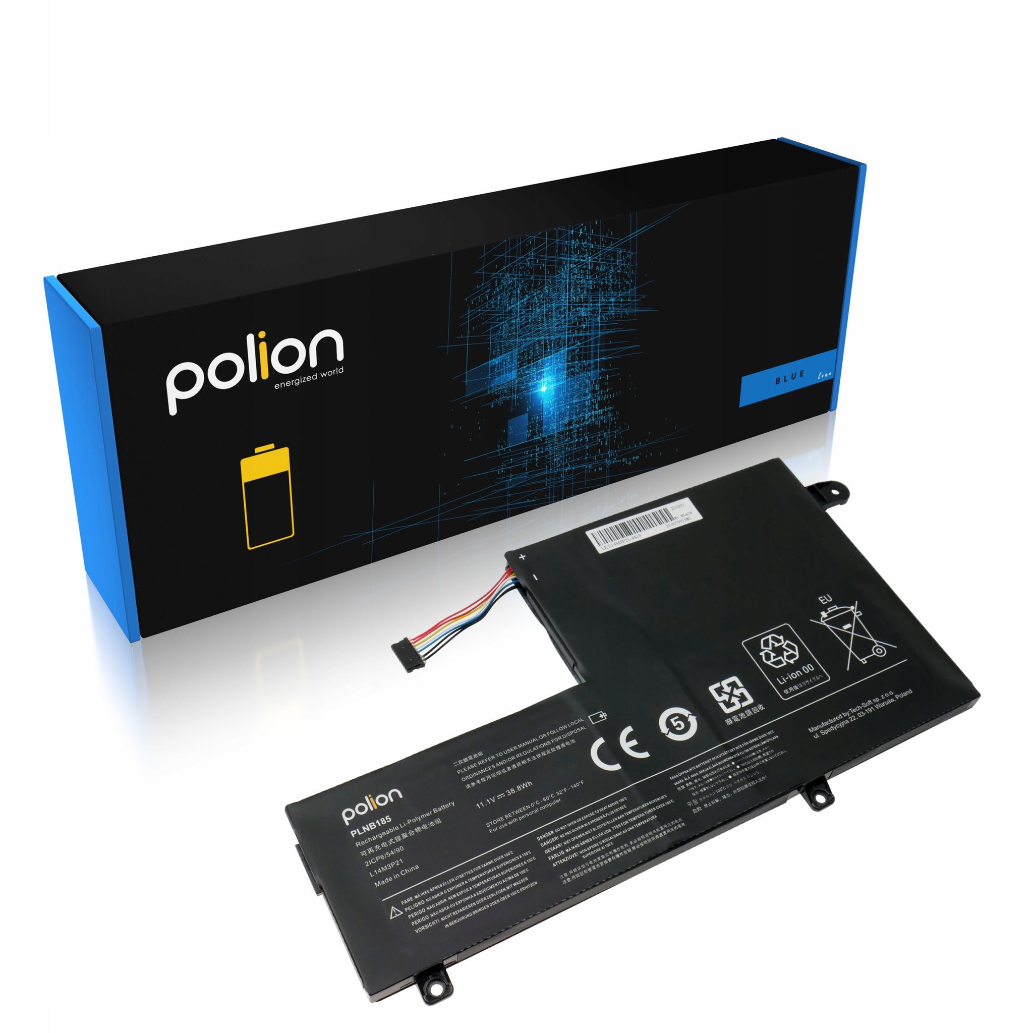 Akku Für Laptops Lenovo L14m3p21 500-14isk 500-15isk Flex 3 1470 3500mah
