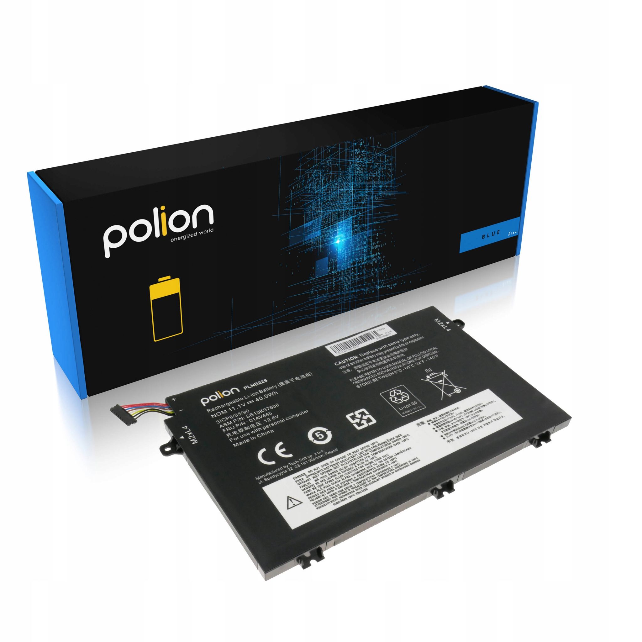 Laptop-akku Lenovo 01av445 E480 E490 E580 E585 E590 R480 R490 3600 Mah