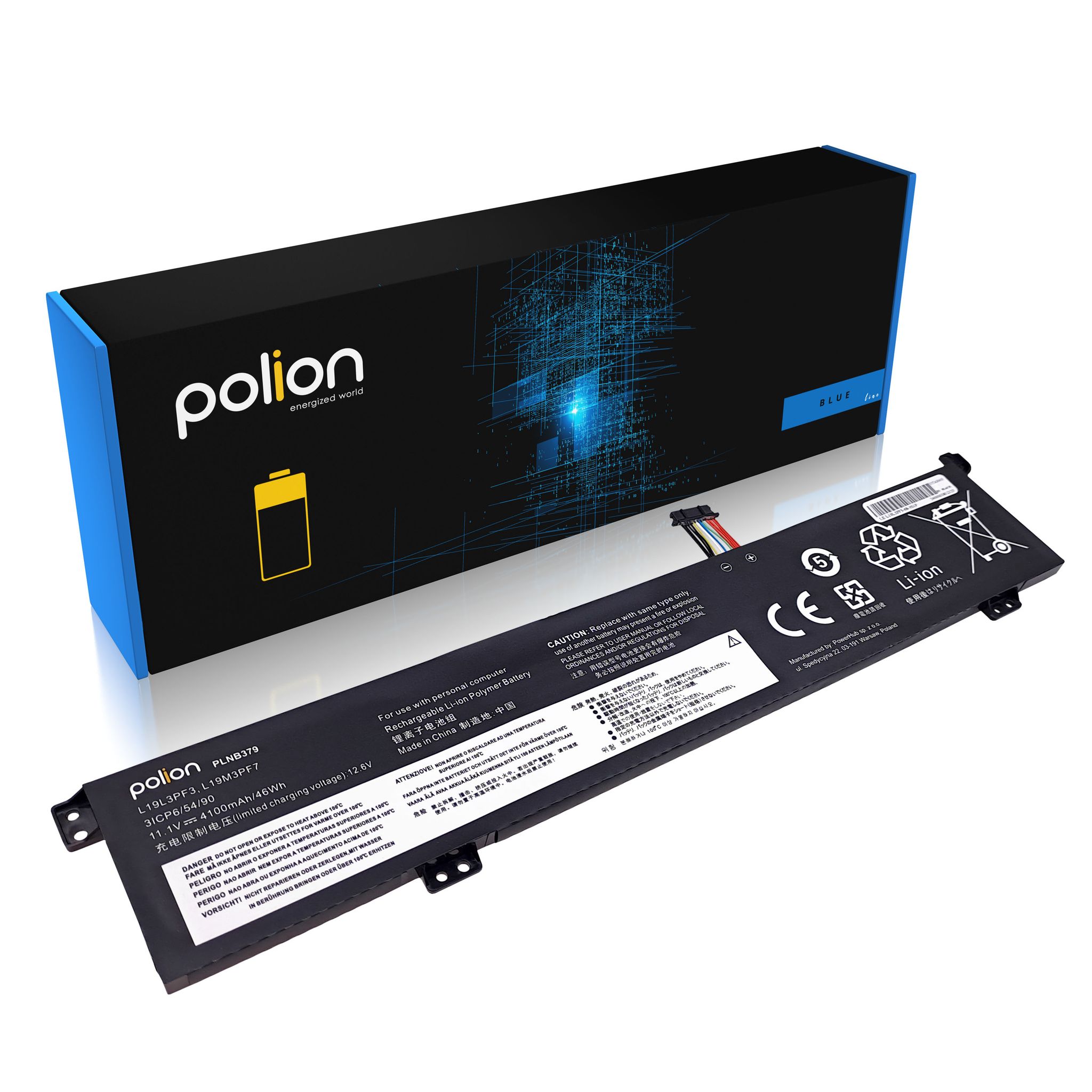 Laptop-akku Lenovo L19l3pf3 L19m3pf7 L19d3pf4 L19m3pd9 4100mah
