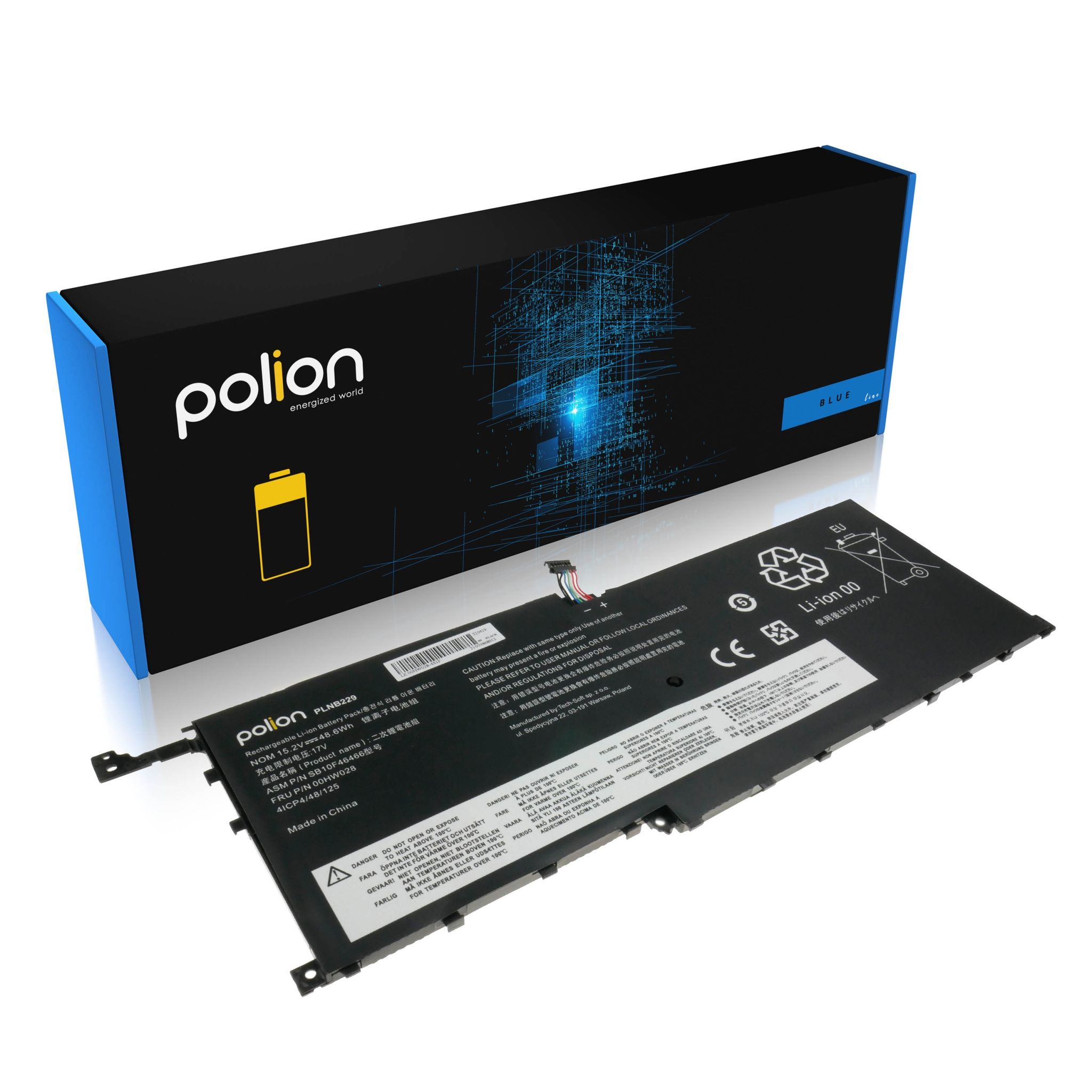 Lenovo Laptop-akku 00hw028 01av439 Thinkpad X1 Carbon 4. Generation 3200 Mah