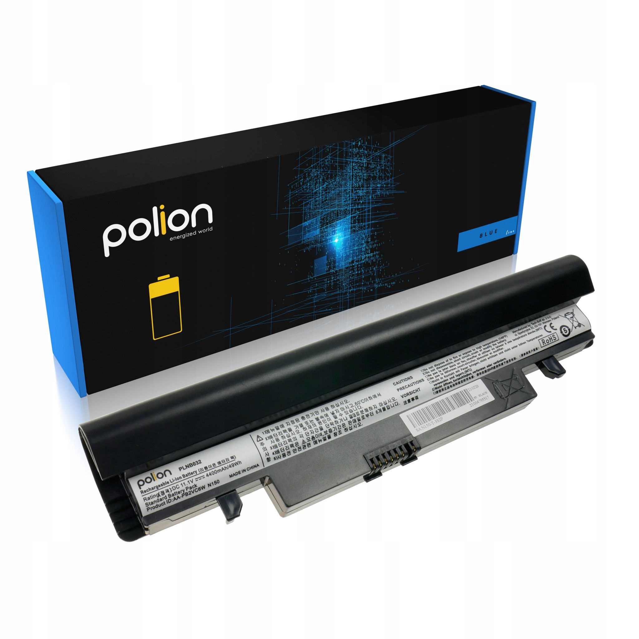Samsung Aa-pb2vc6w Np-n102 Np-n143 Np-n150 4400mah Laptop-akku