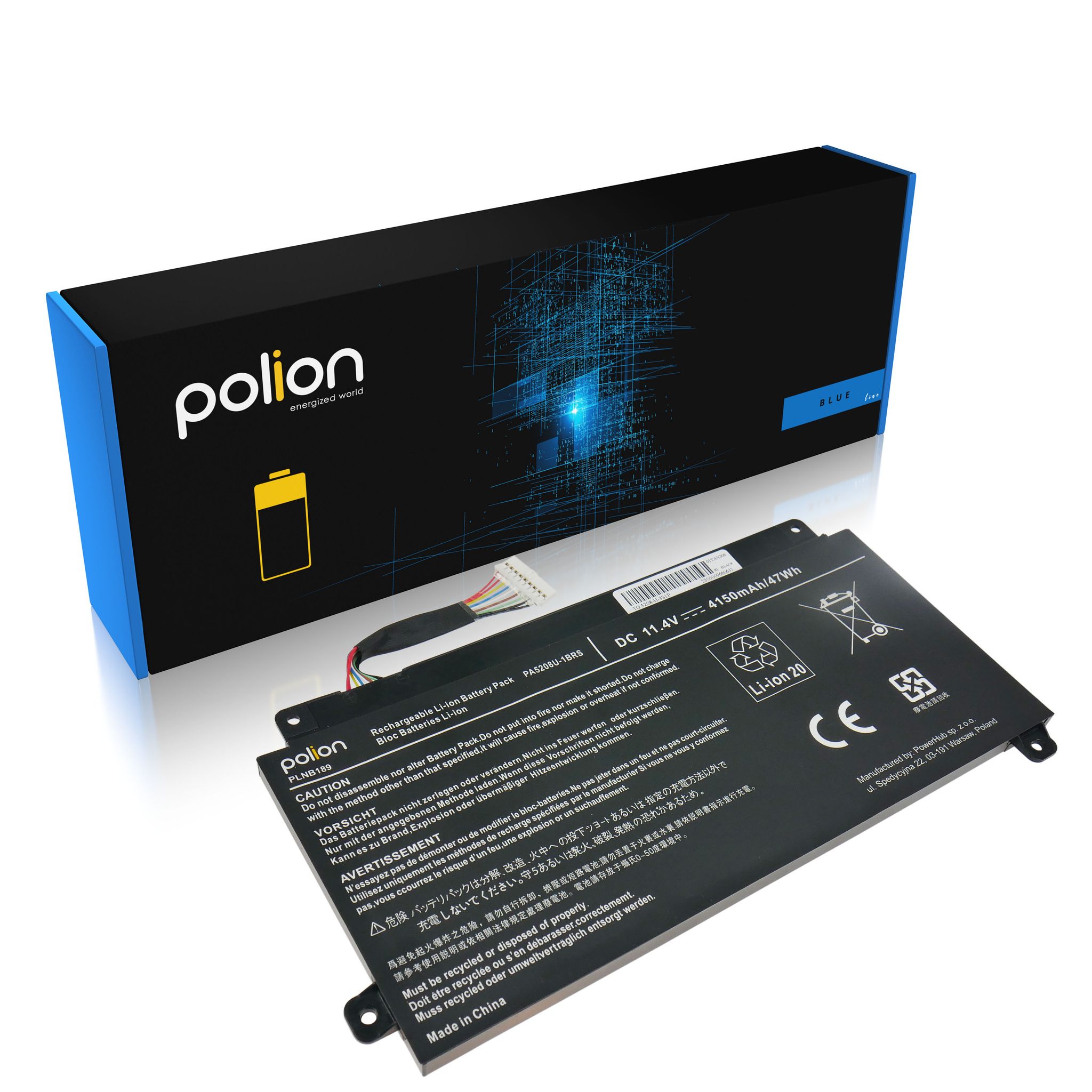 Laptop-akku Toshiba Pa5208u-1brs 14 E45w L40w 15 P50w 4150mah