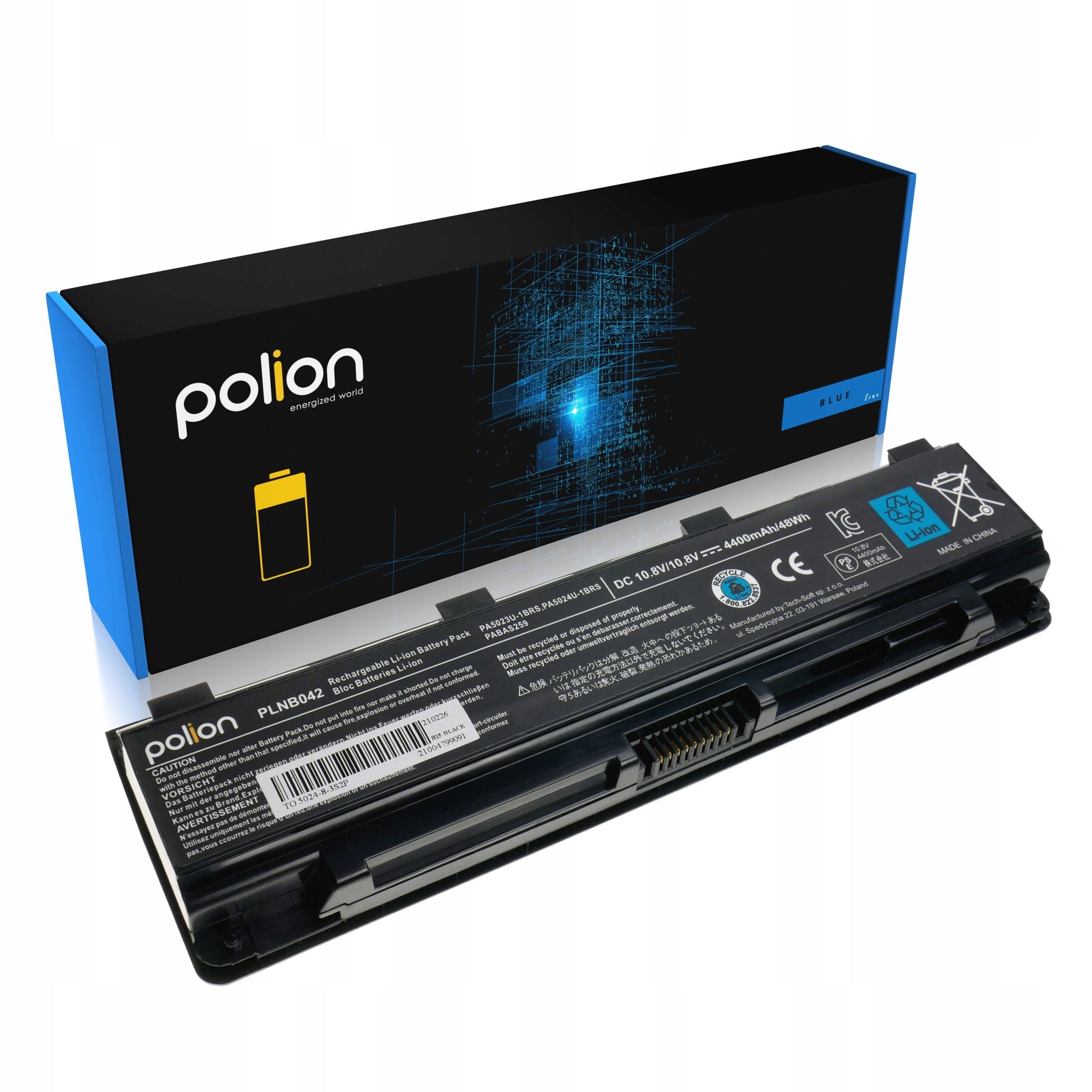 Akku Für Laptops Toshiba Pa5024u-1brs Satellite M800 P800 P850 4400mah