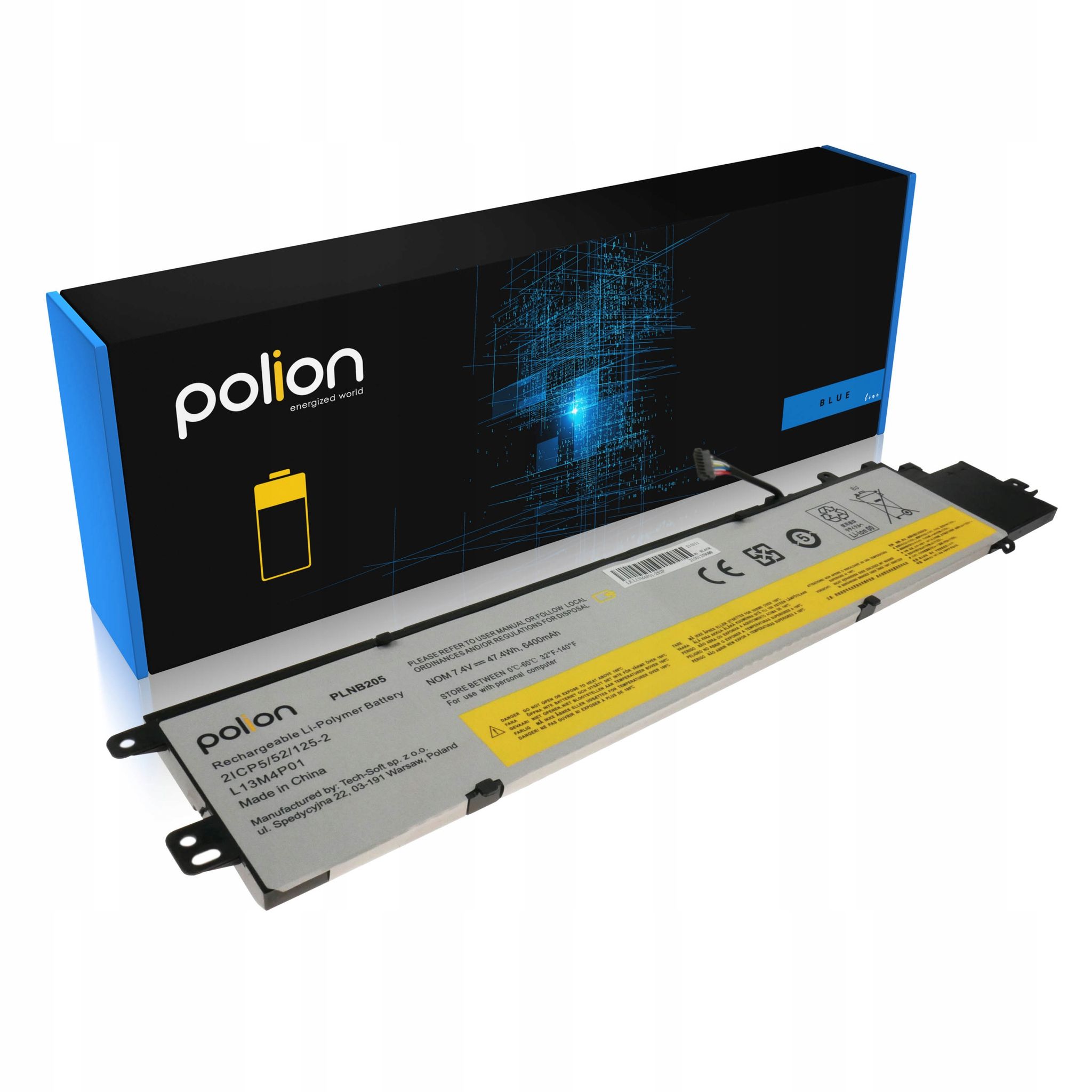 Laptop-akku Lenovo L13m4p01 Y40-70 Y40-80 6400 Mah