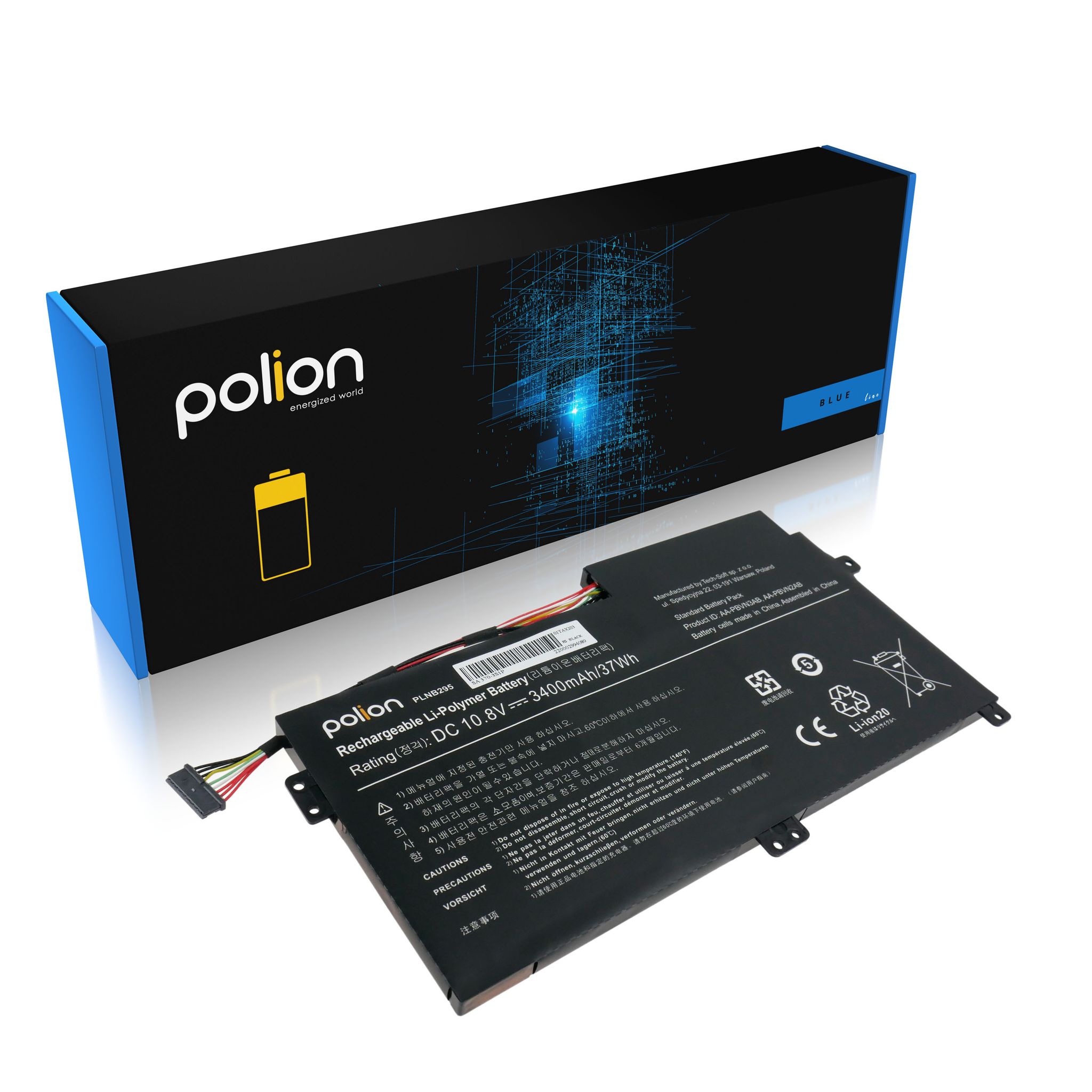 Samsung Aa-pbvn3ab 370r 450r 470r 510r 3400mah Laptop-akku