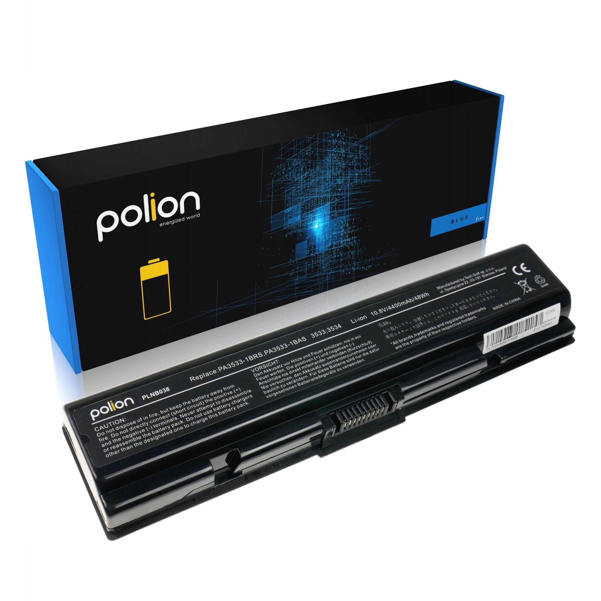 Toshiba Pa3534u-1brs 4400mah Laptop-akku