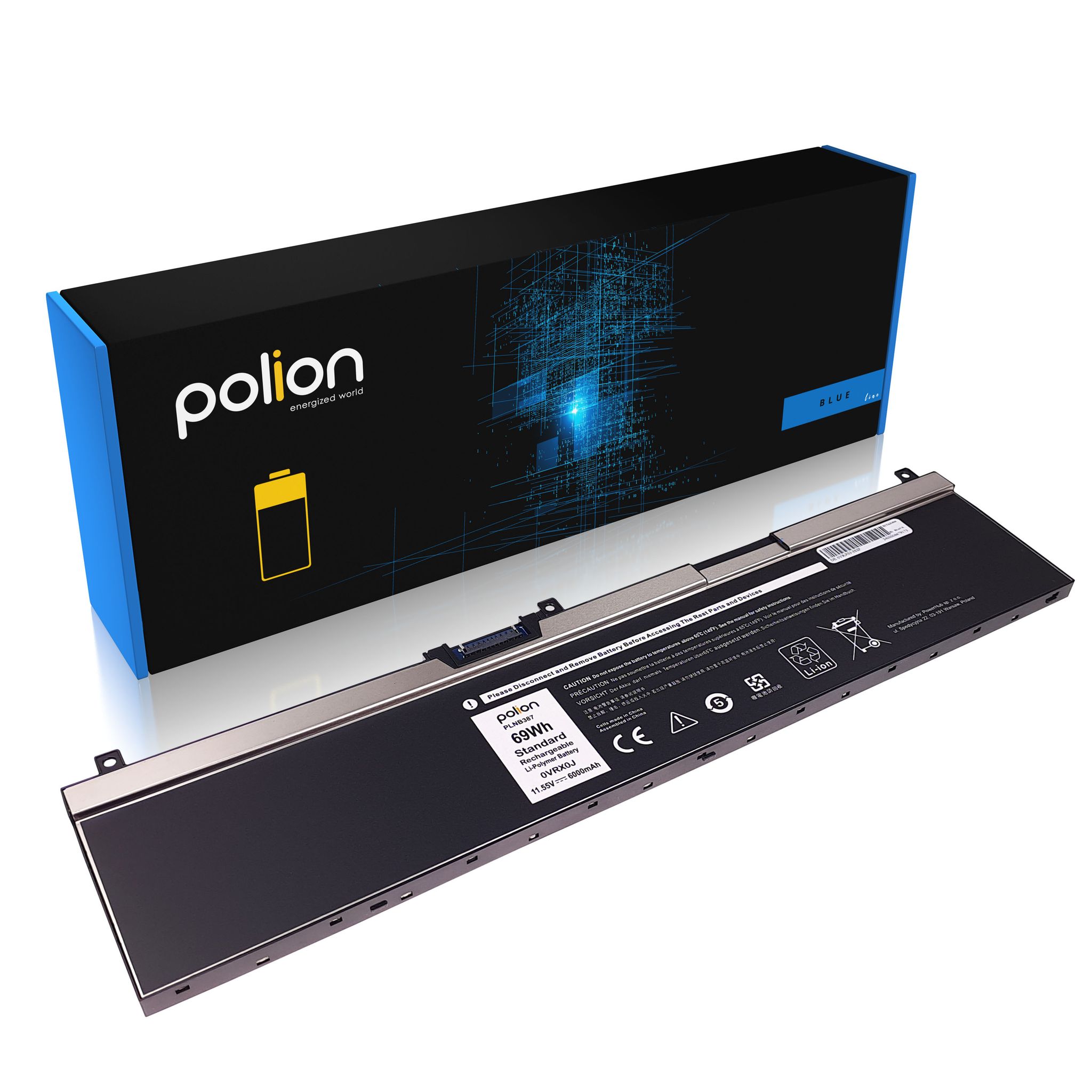 Akku Für Laptops Dell 0vrx0j Precision 7530 7540 7730 7740 P74f P34e 6000 Mah