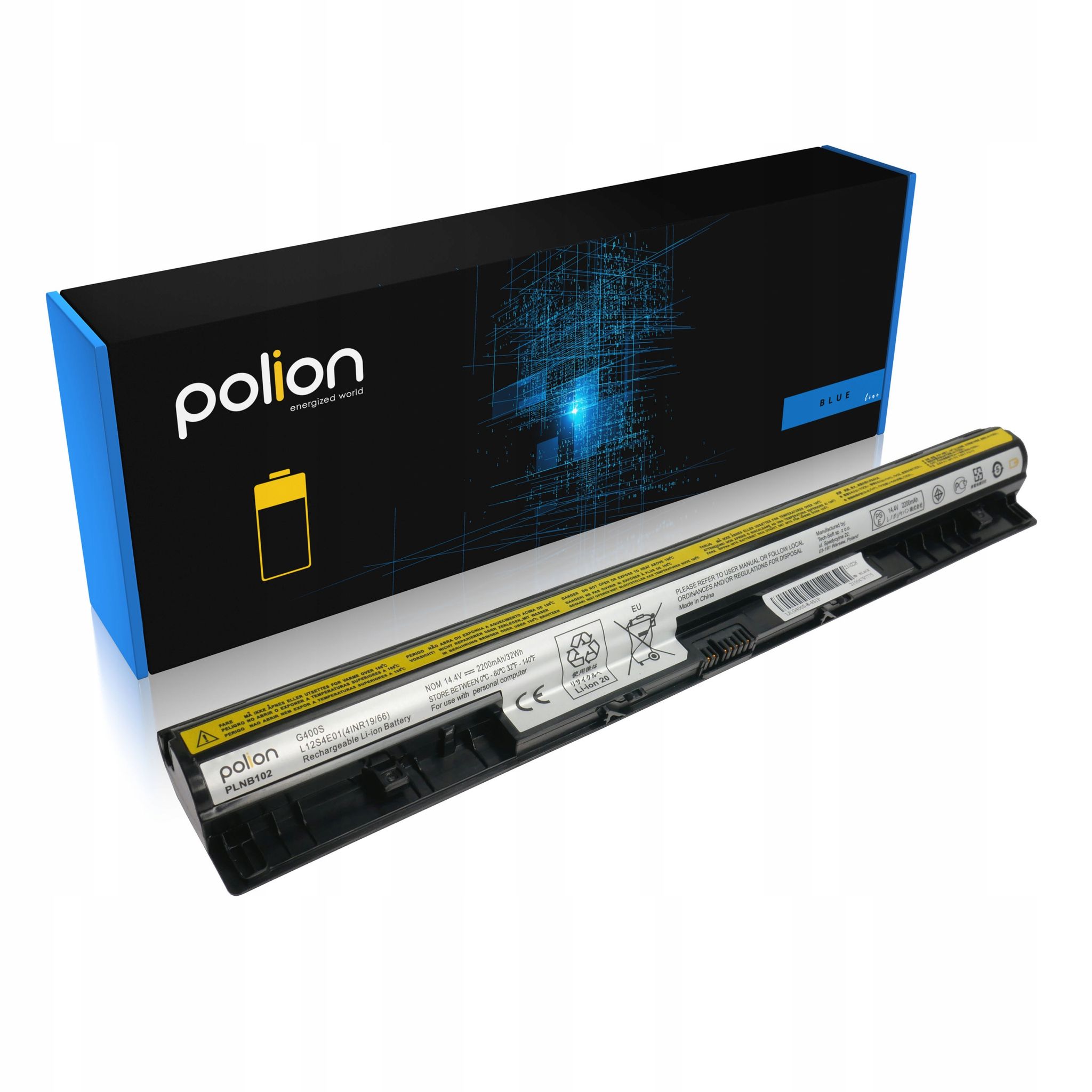 Laptop-akku Lenovo L12m4e01 G40 G400s G410s G50 G500s G50-30 2200mah