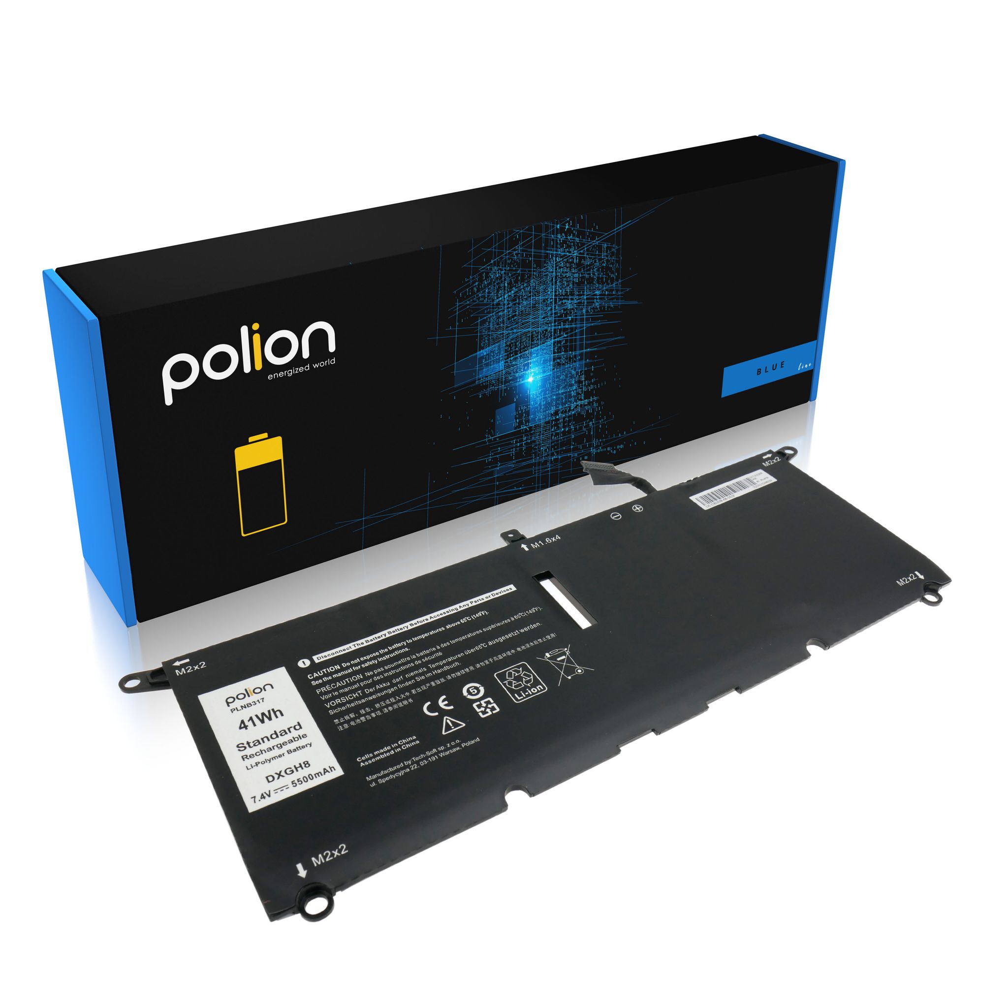 Laptop-akku Dell Dxgh8 Inspiron 13 5390 7390 Xps 13 9370 9380 5500mah