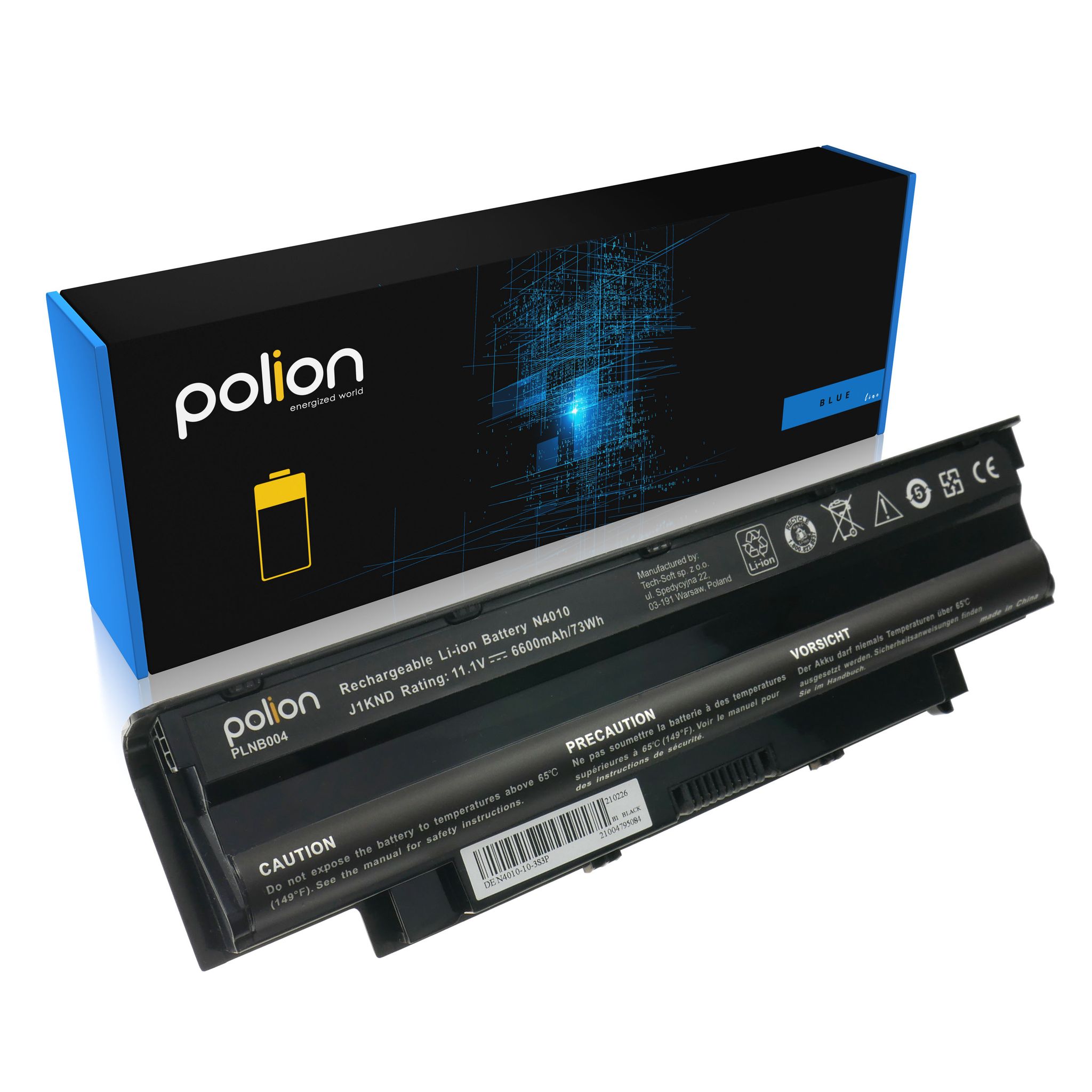 Akku Für Laptops Dell J1knd Inspiron N5010 N5110 Vostro 1440 6600 Mah