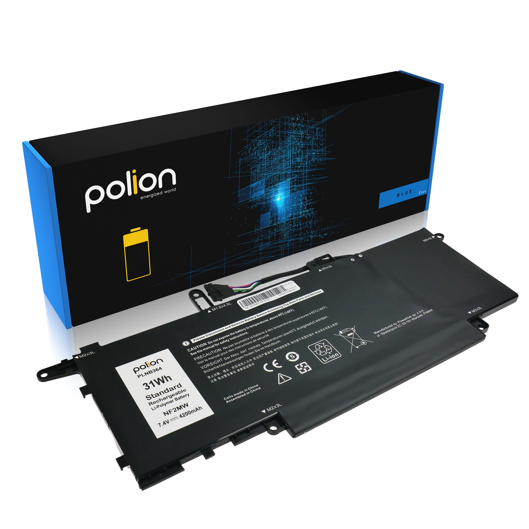 Akku Für Laptops Dell Nf2mw Gjd1v Latitude 7400 2-in-1 9410 2-in-1 4200 Mah