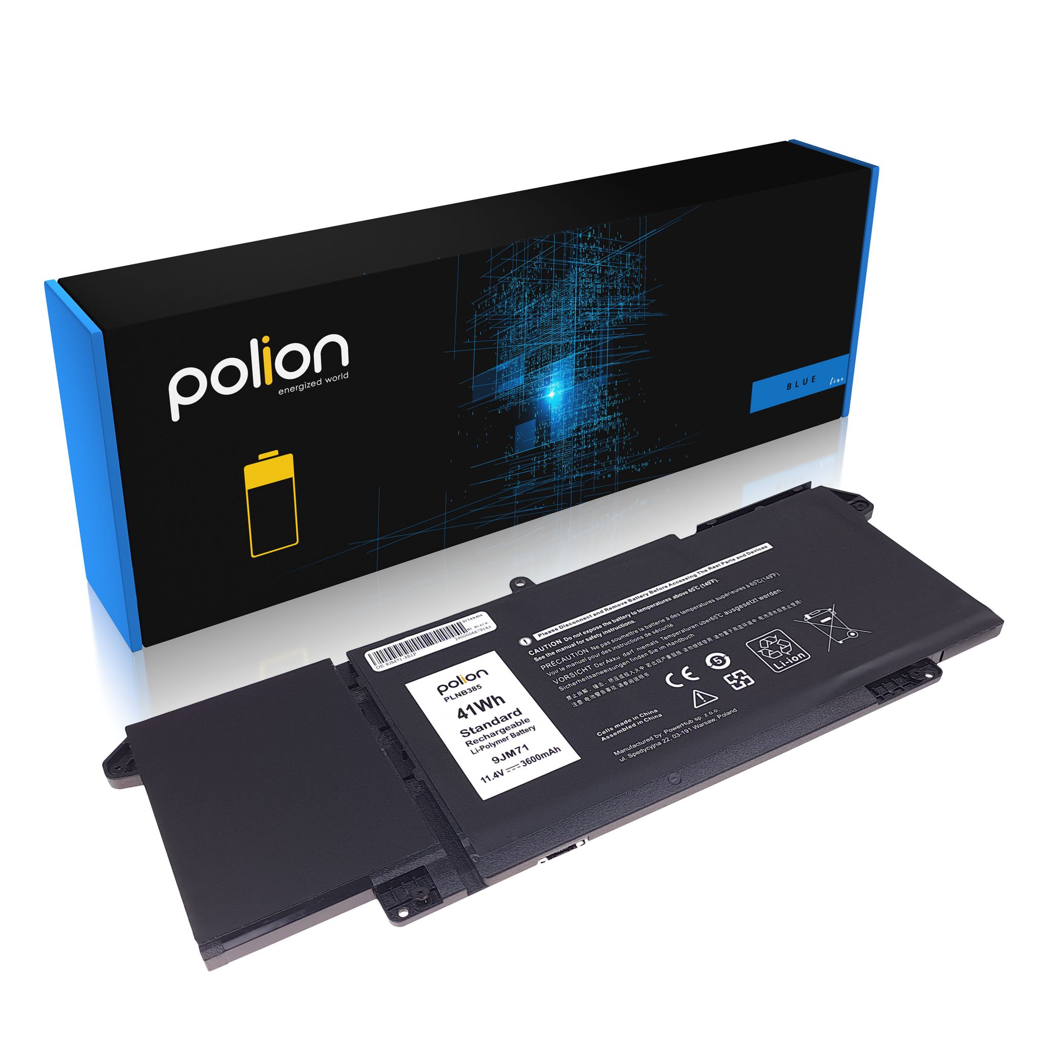 Dell 9jm71 7fmxv Latitude 5320 7320 7420 7520 3600mah Laptop-akku