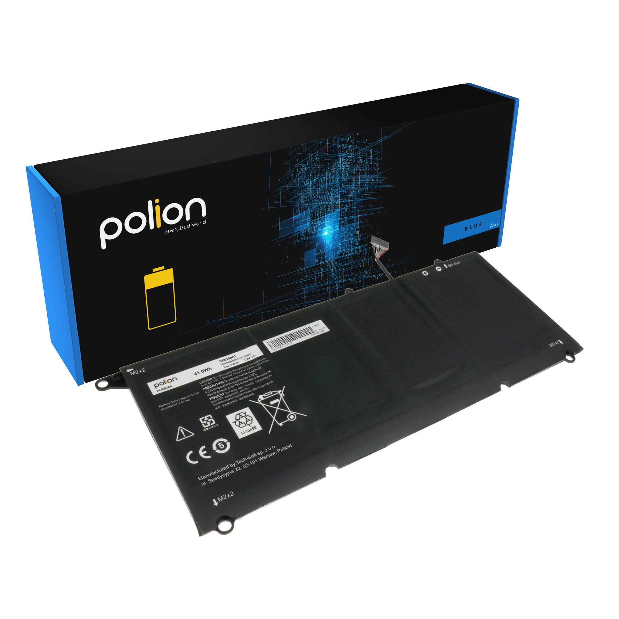 Akku Für Laptops Dell Pw23y Tp1gt Xps 13 9360 5400 Mah