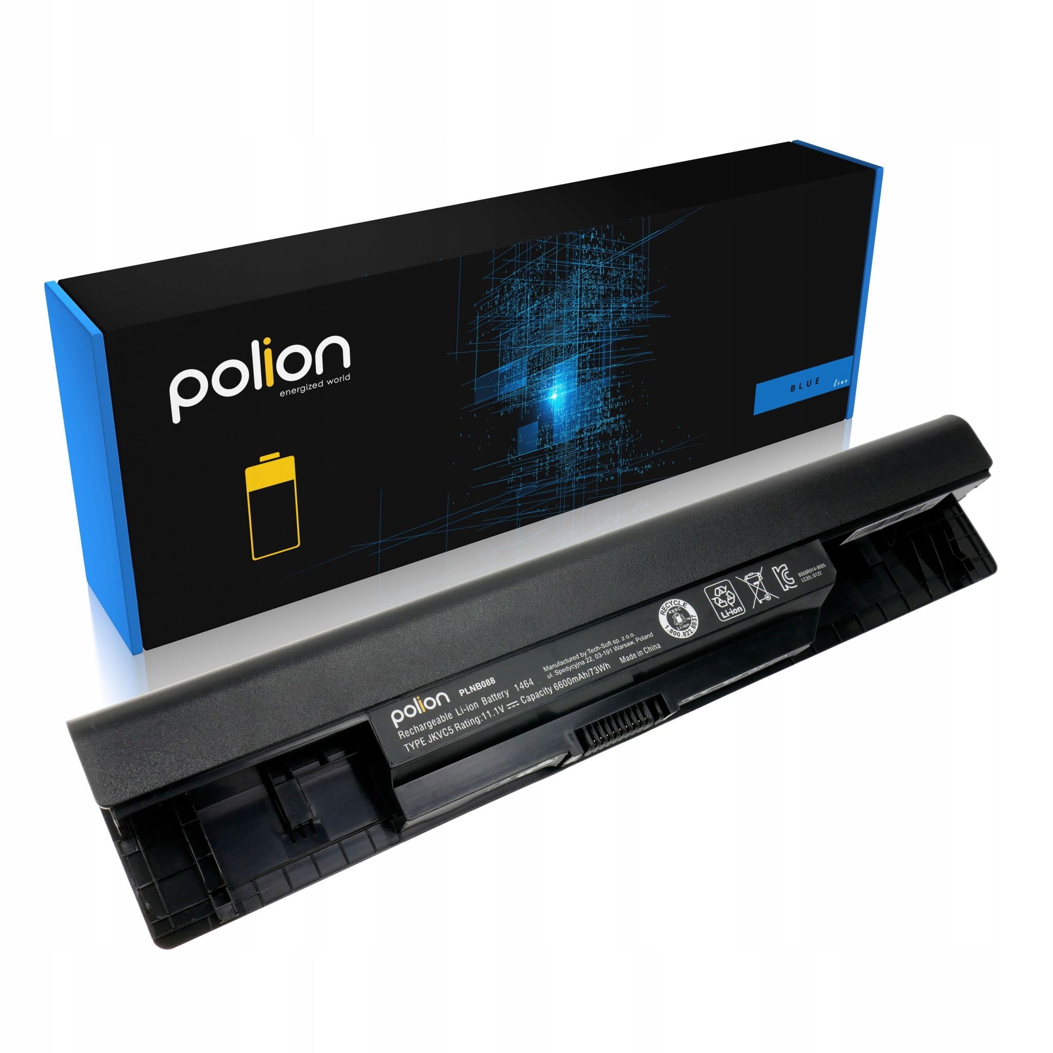 Laptop-akku Dell Jkvc5 Inspiron 1464 1564 1764 6600mah