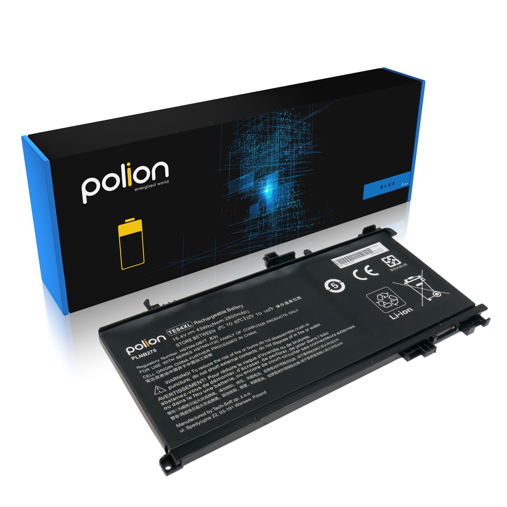 Hp Te04xl Omen Pavilion 15 Laptop-akku 2800mah
