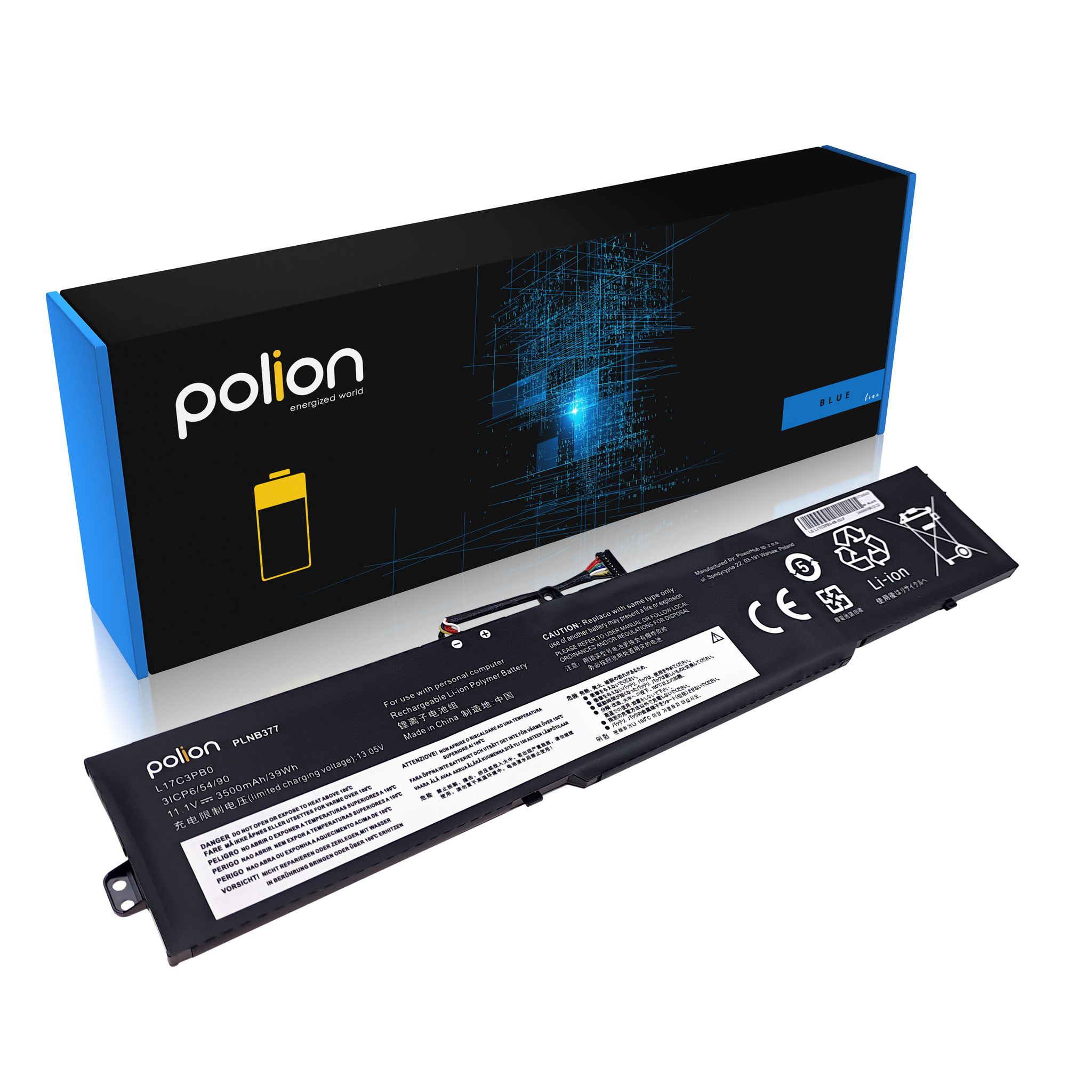 Laptop-akku Lenovo L17m3pb1 Ideapad 330-15ich 330-17ich 3500mah