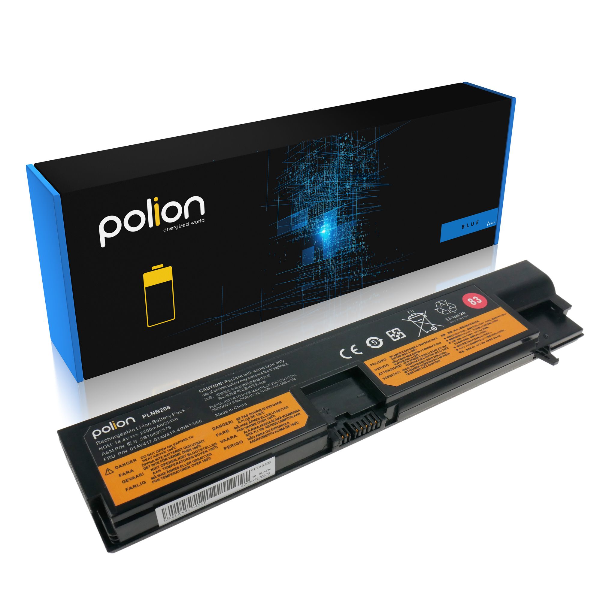 Lenovo Laptop-akku 01av417 Thinkpad E570 E575 E570c 2200mah