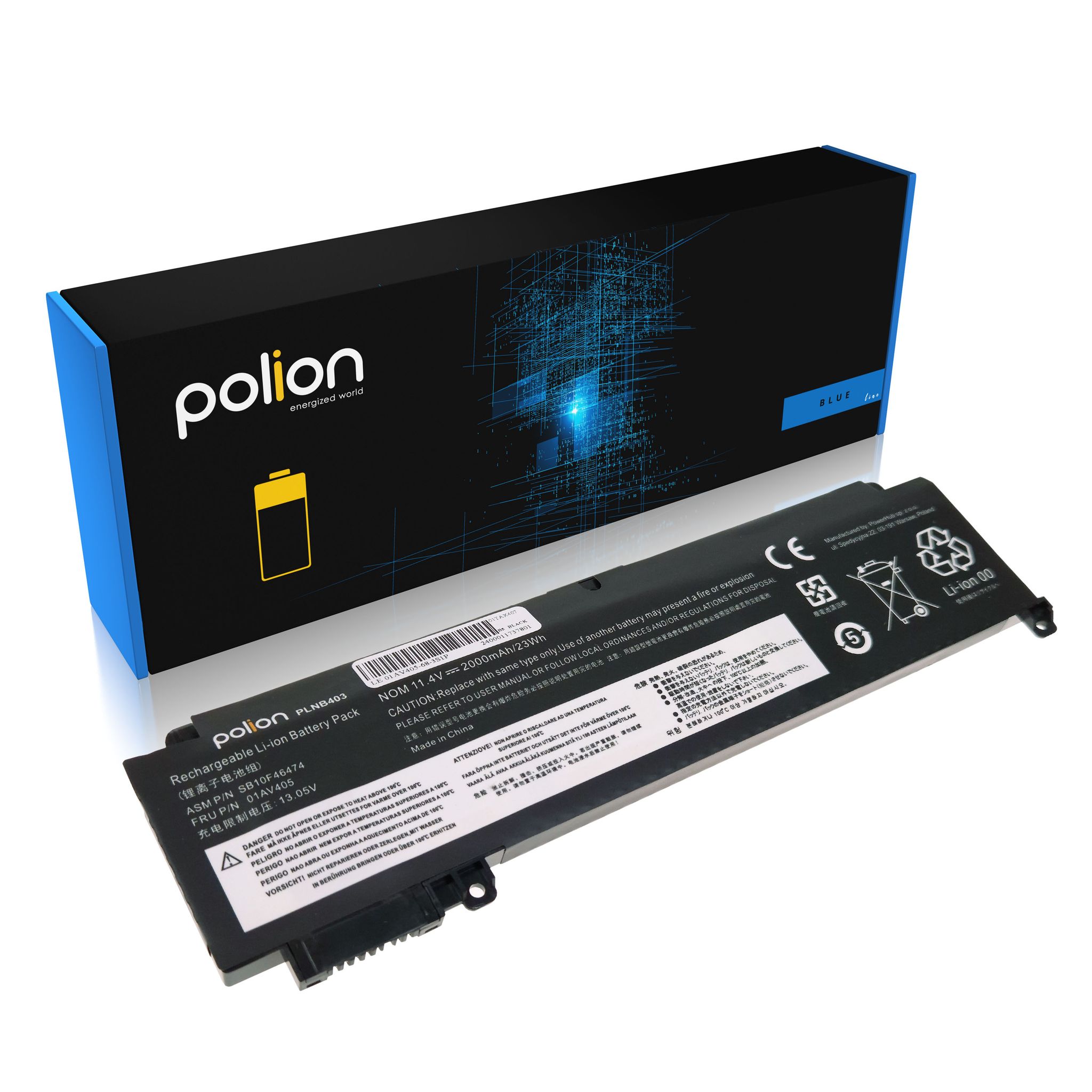 Laptop-akku Lenovo 01av405 Thinkpad T460s T470s 2000mah