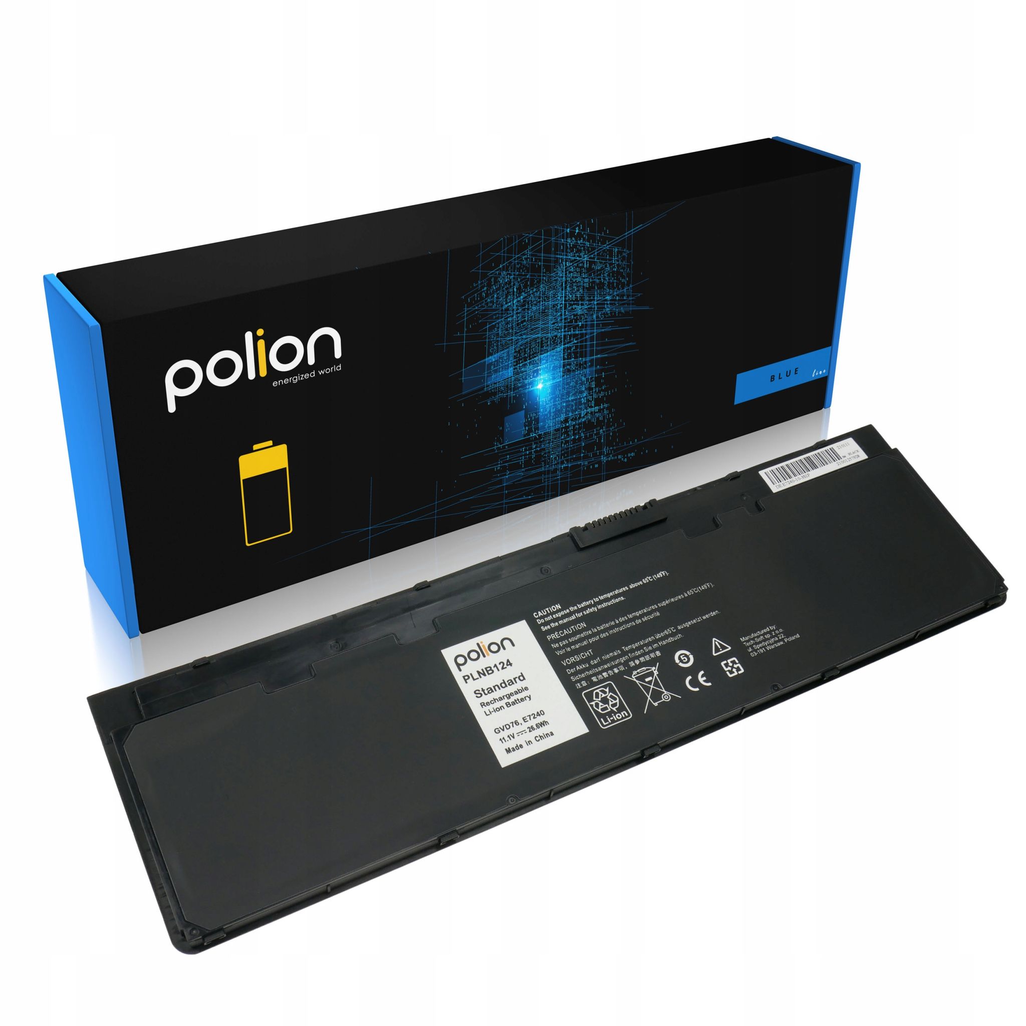 Dell Gvd76 Latitude E7240 E7250 2400mah Laptop-akku